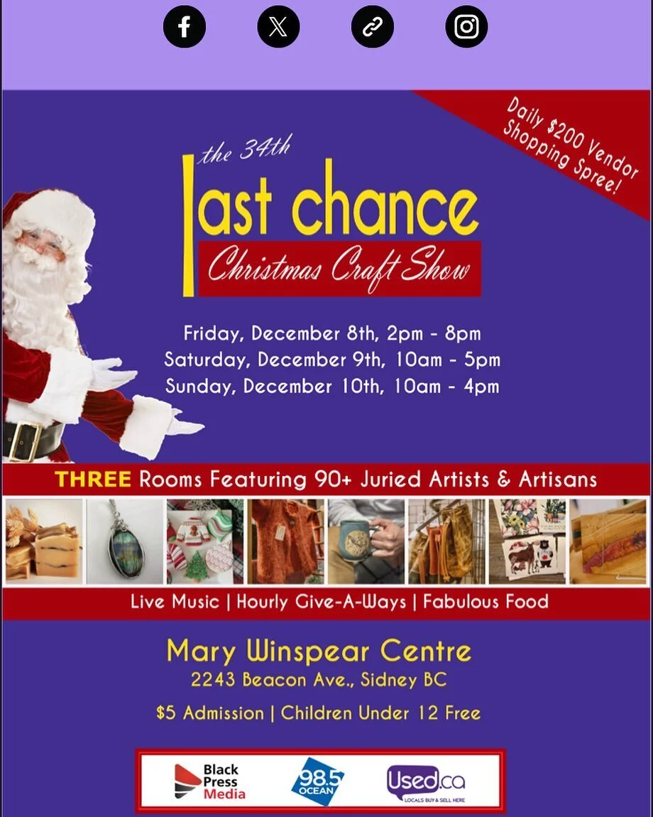 It&rsquo;s happening tomorrow!! Come check it out. We will have wreaths for sale! #yyjmarkets #yyjsmallbusiness #yyjchristmas #yyjdecor #westcoast #naturaldecor #christmasdecor