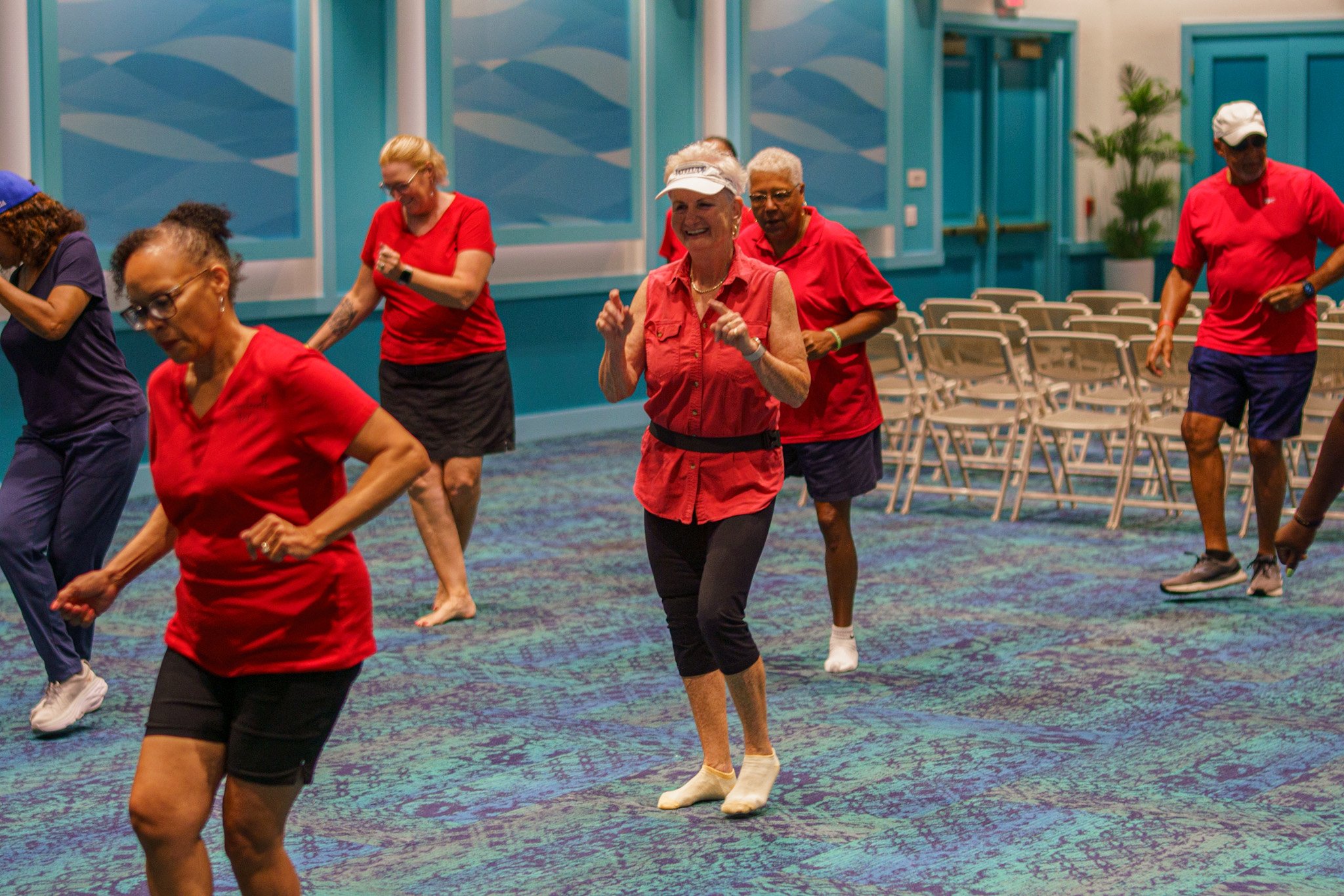 Juneteenth Line Dancing at Latitude Margaritaville, Hilton Head, SC