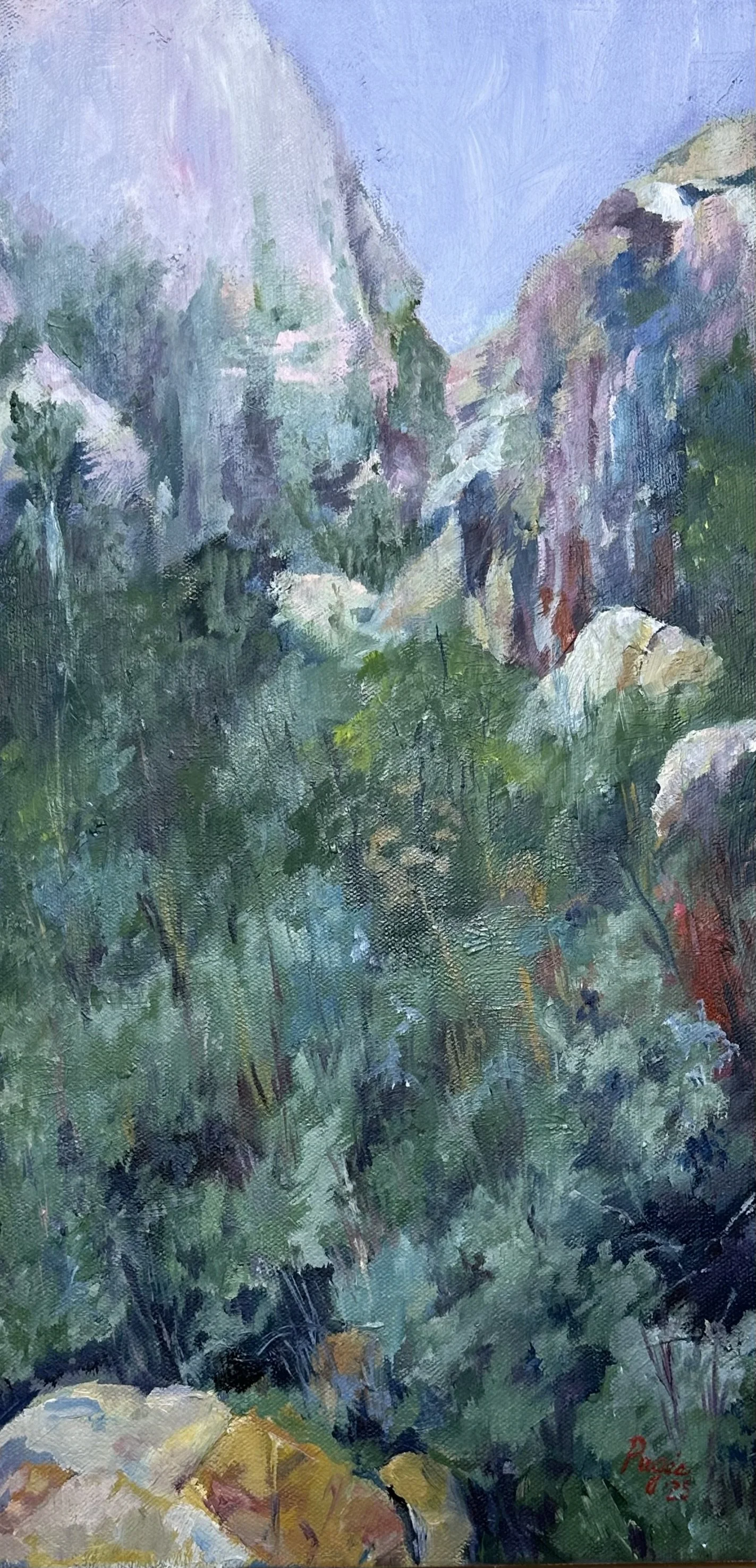 20" x 10" oil on canvas