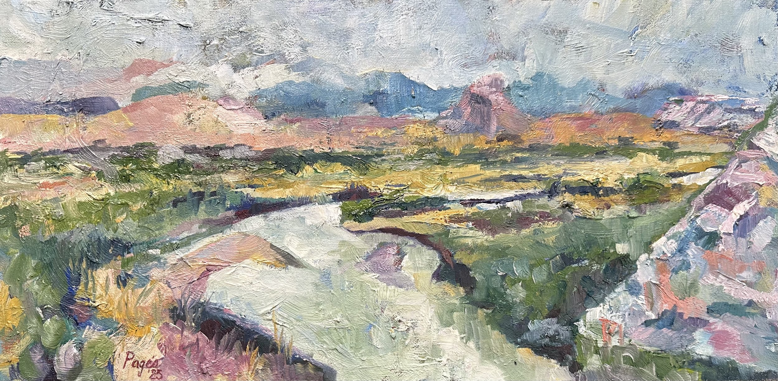 10" x 20" oil on canvas