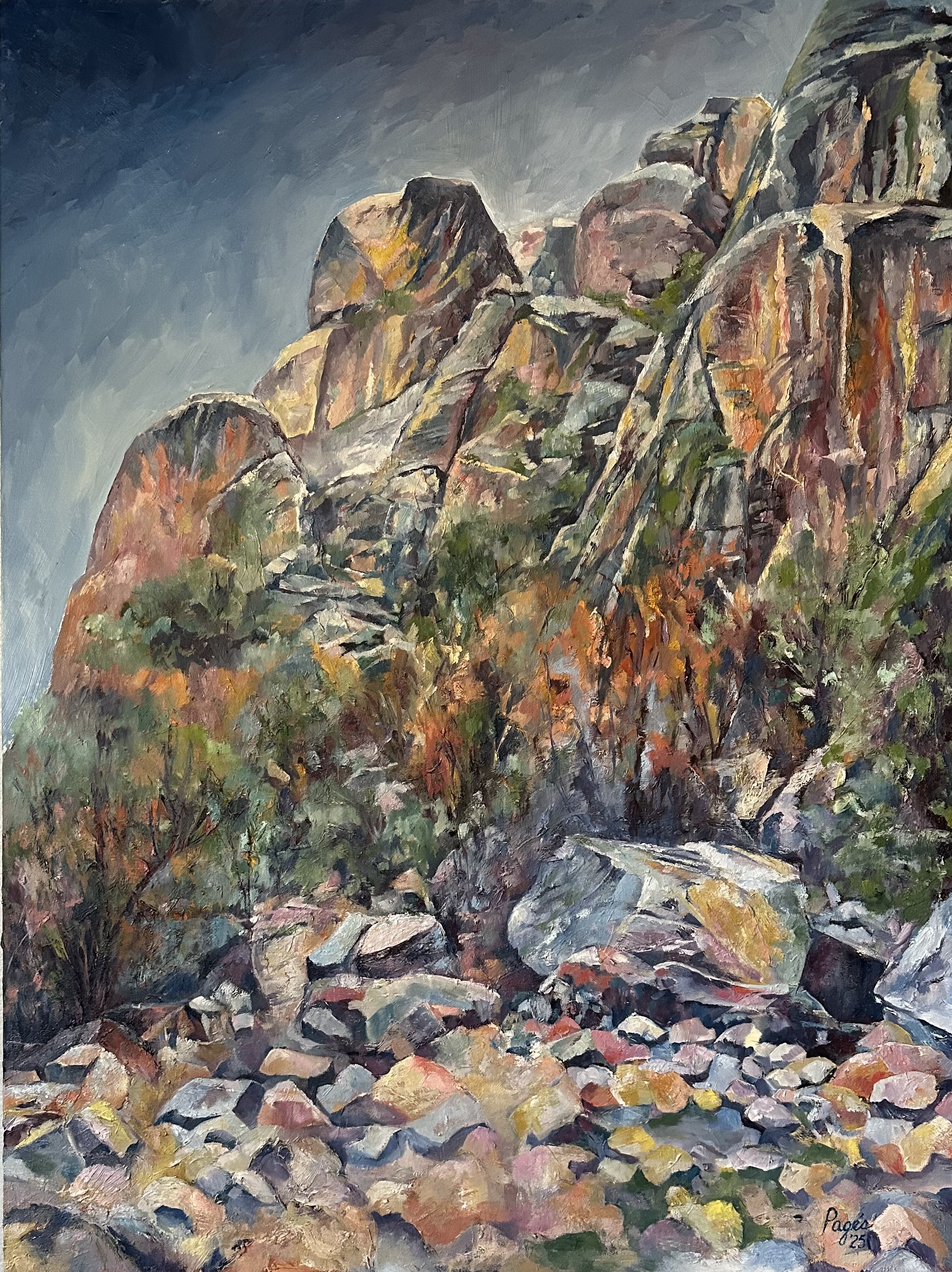 48" x 36" oil on canvas