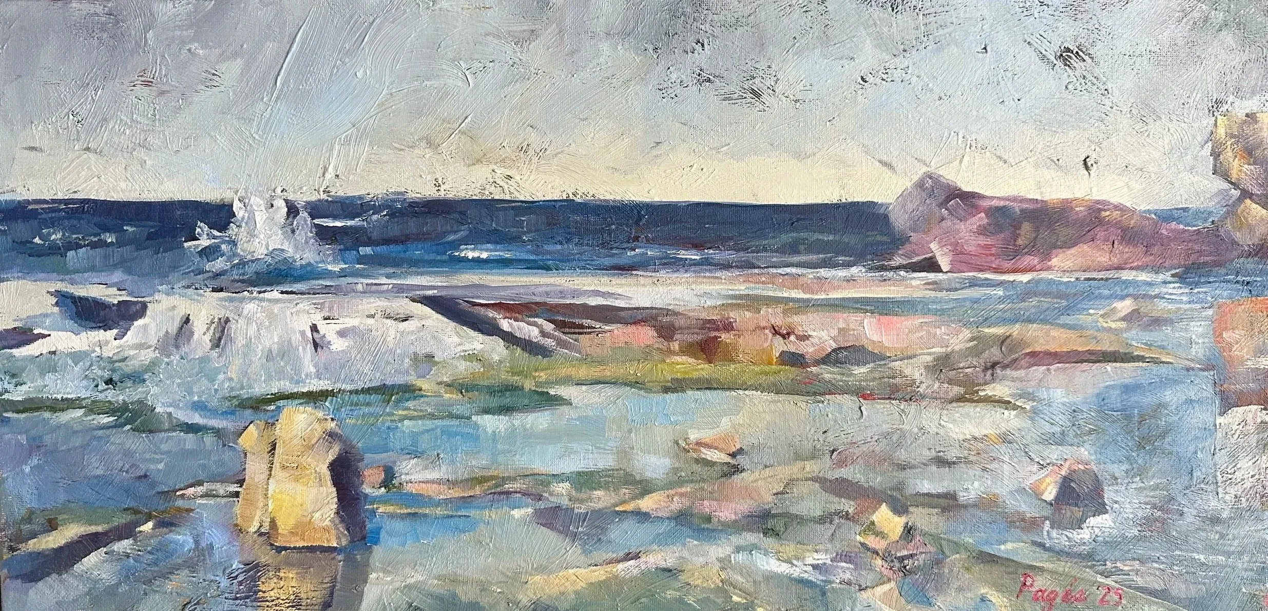 10" x 20" oil on canvas