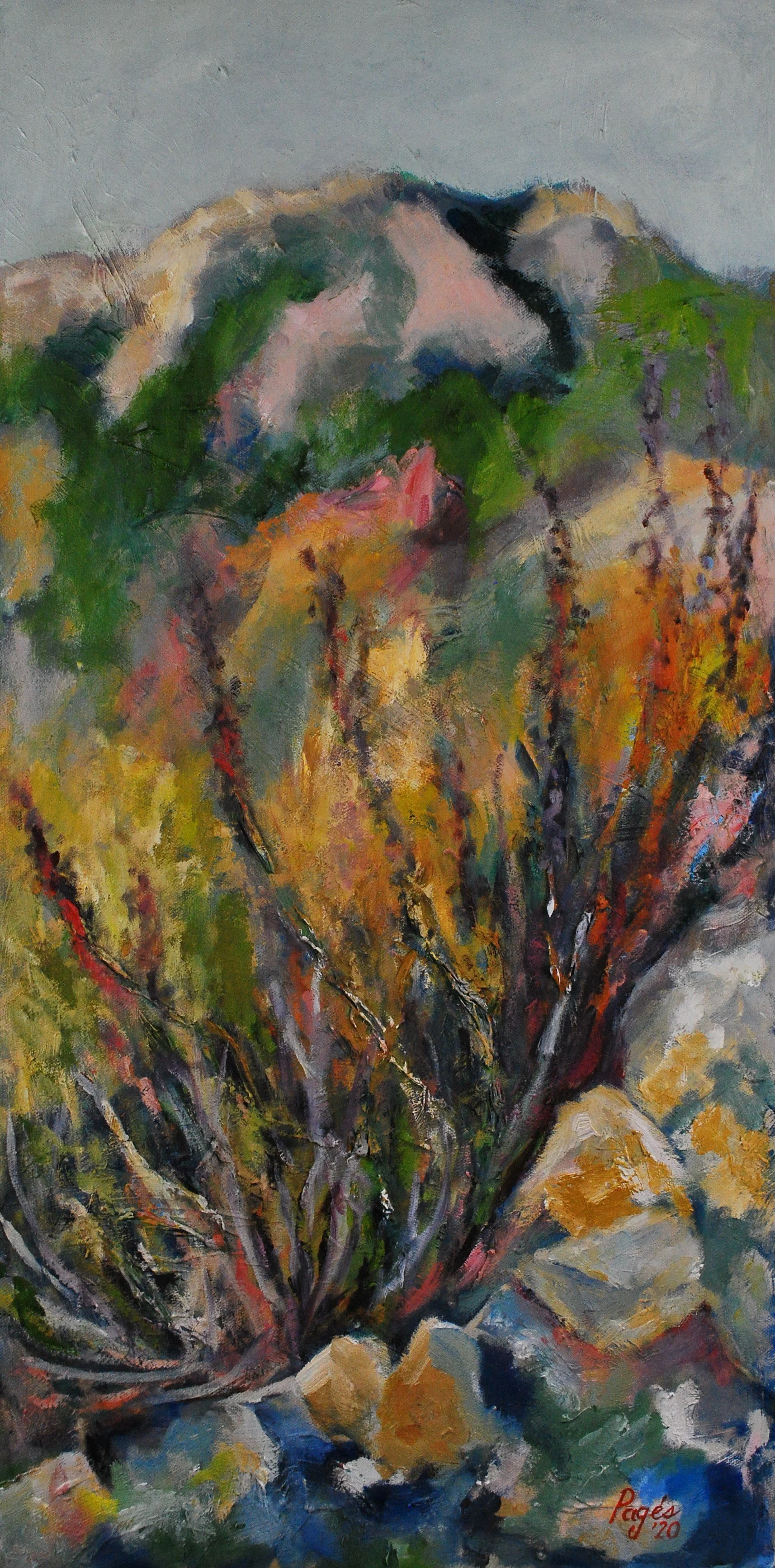 30" x 15" oil on canvas