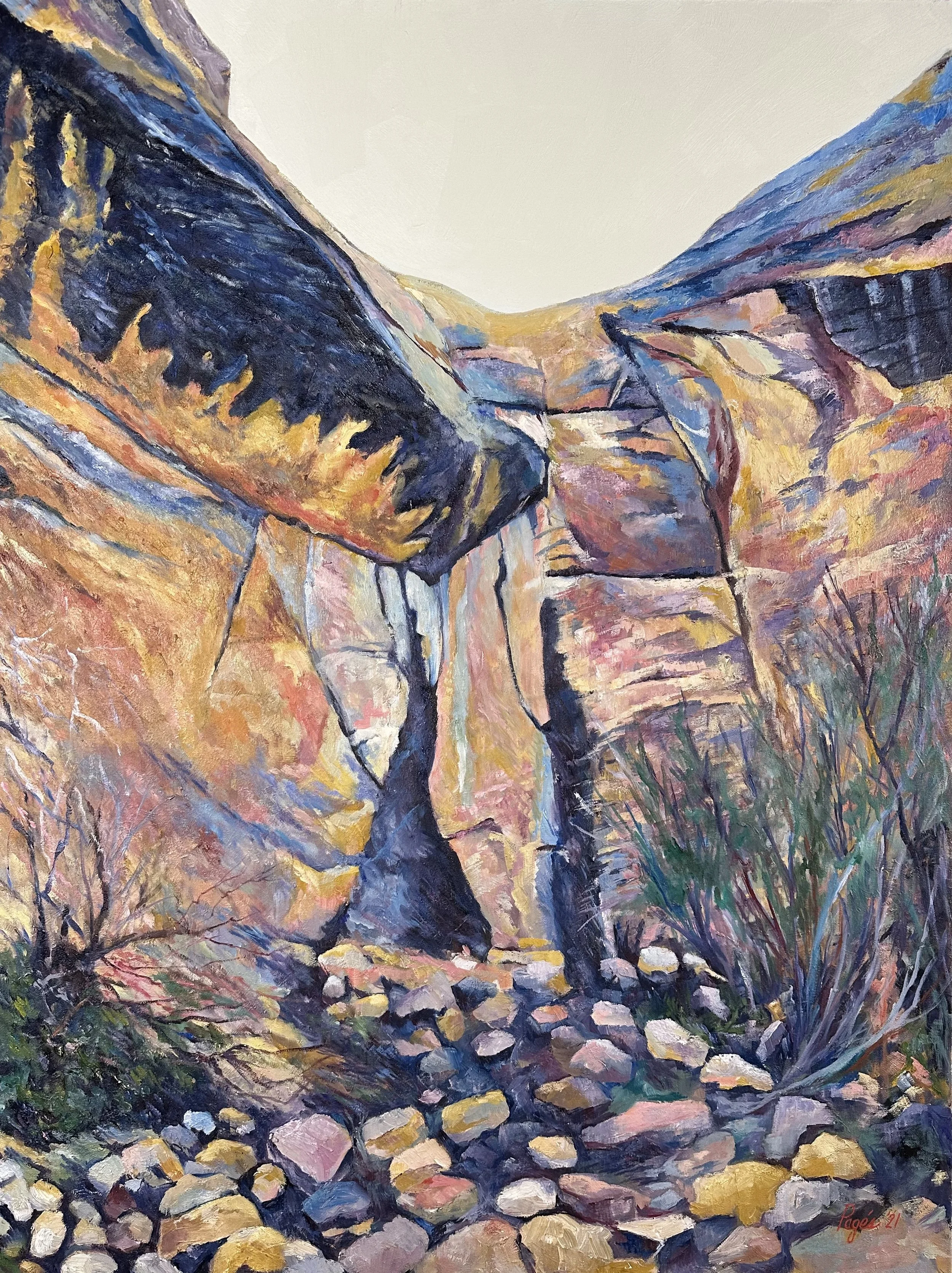 36" x 48" oil on canvas