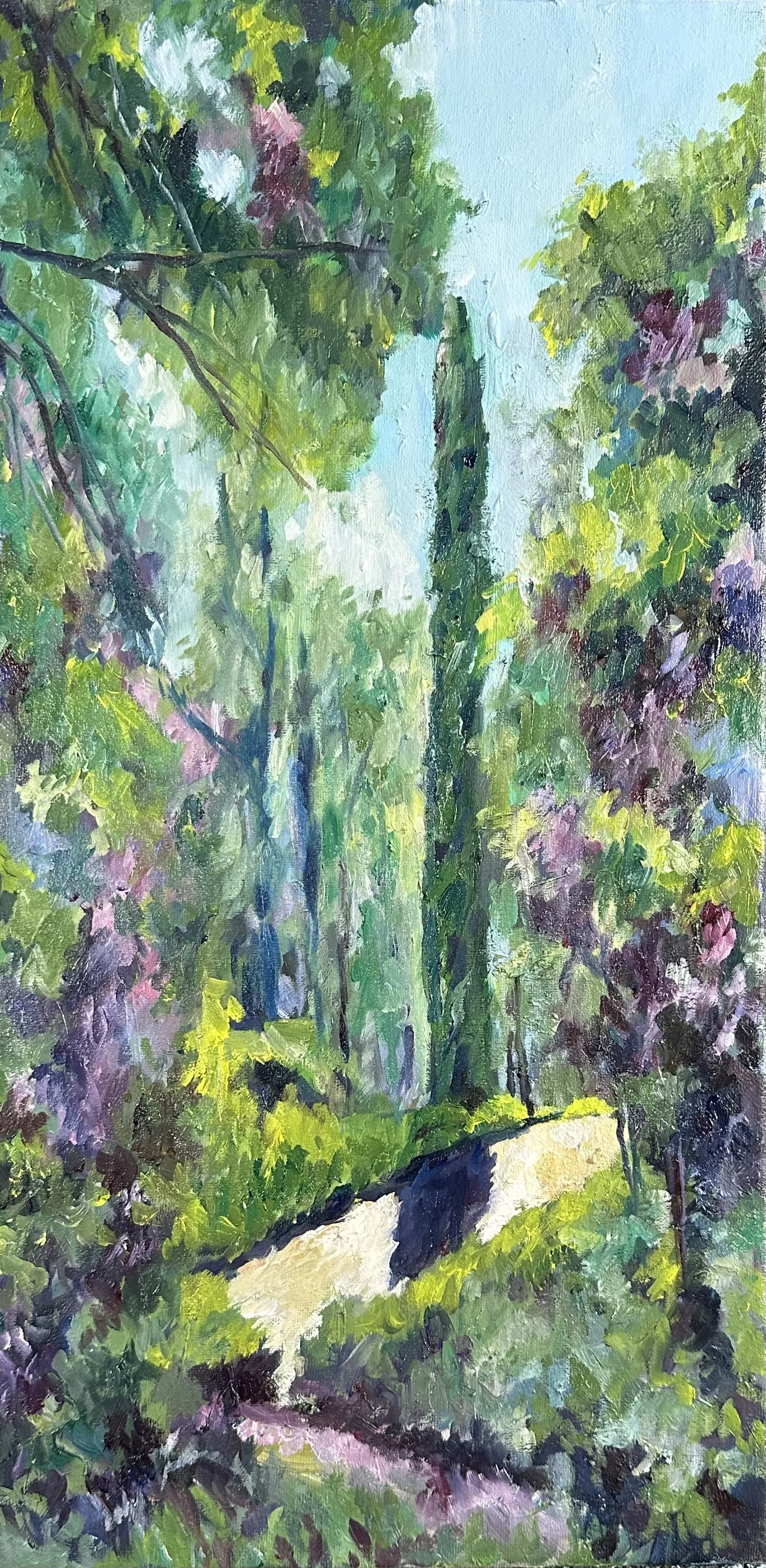 20" x 10" oil on canvas