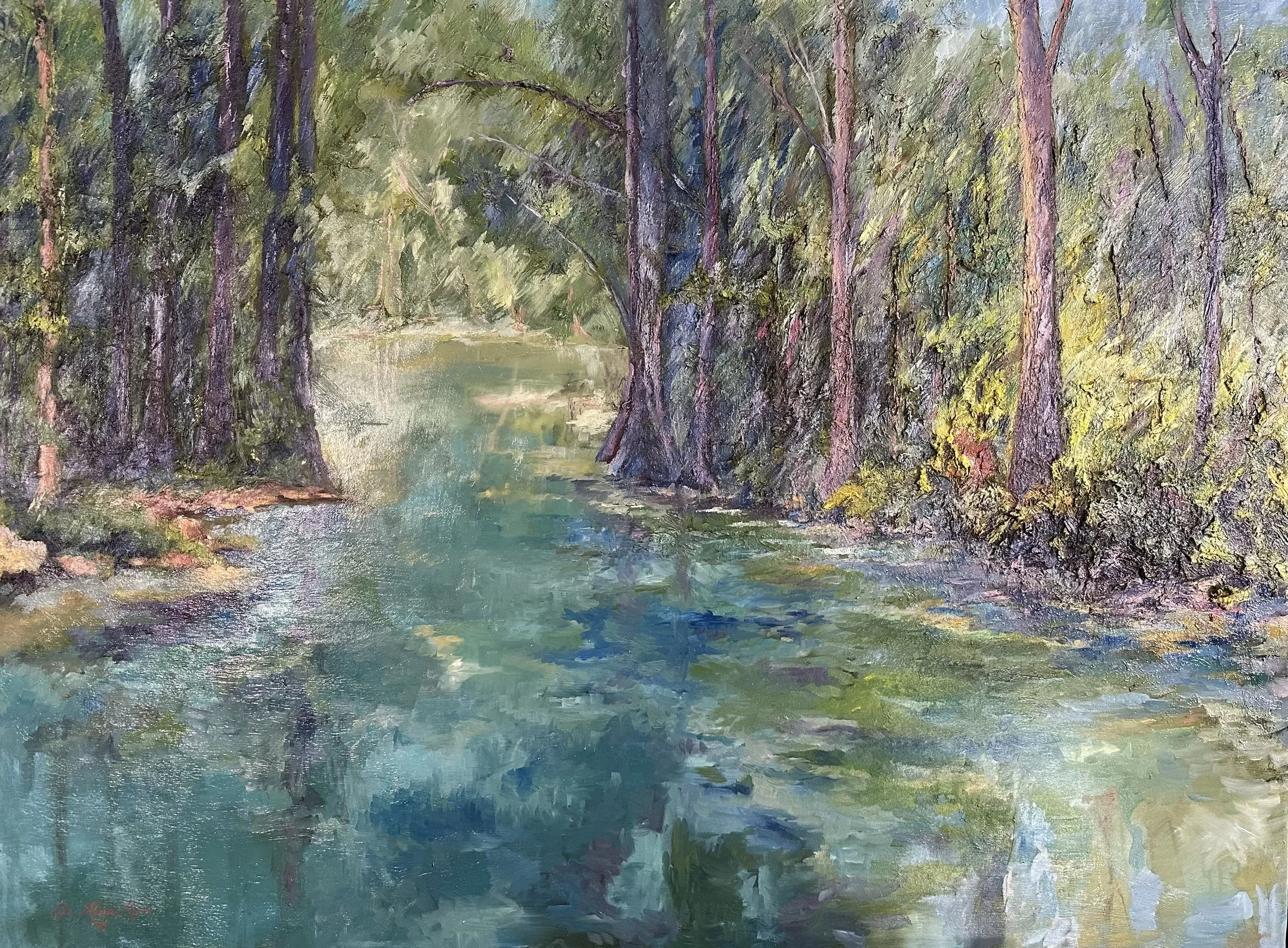 36" x 48" oil on canvas