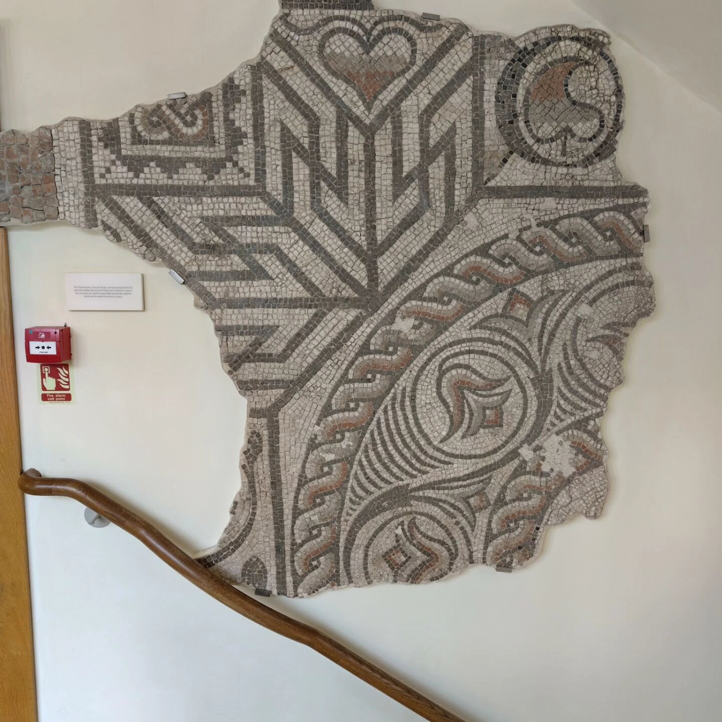 Two wonderful workshops as part of the Heritage Open Days completed. I met a lot of fun and creative people. This was a collaboration with the University of Winchester and the City Museum. We got to see the original mosaics before reconstructing a de
