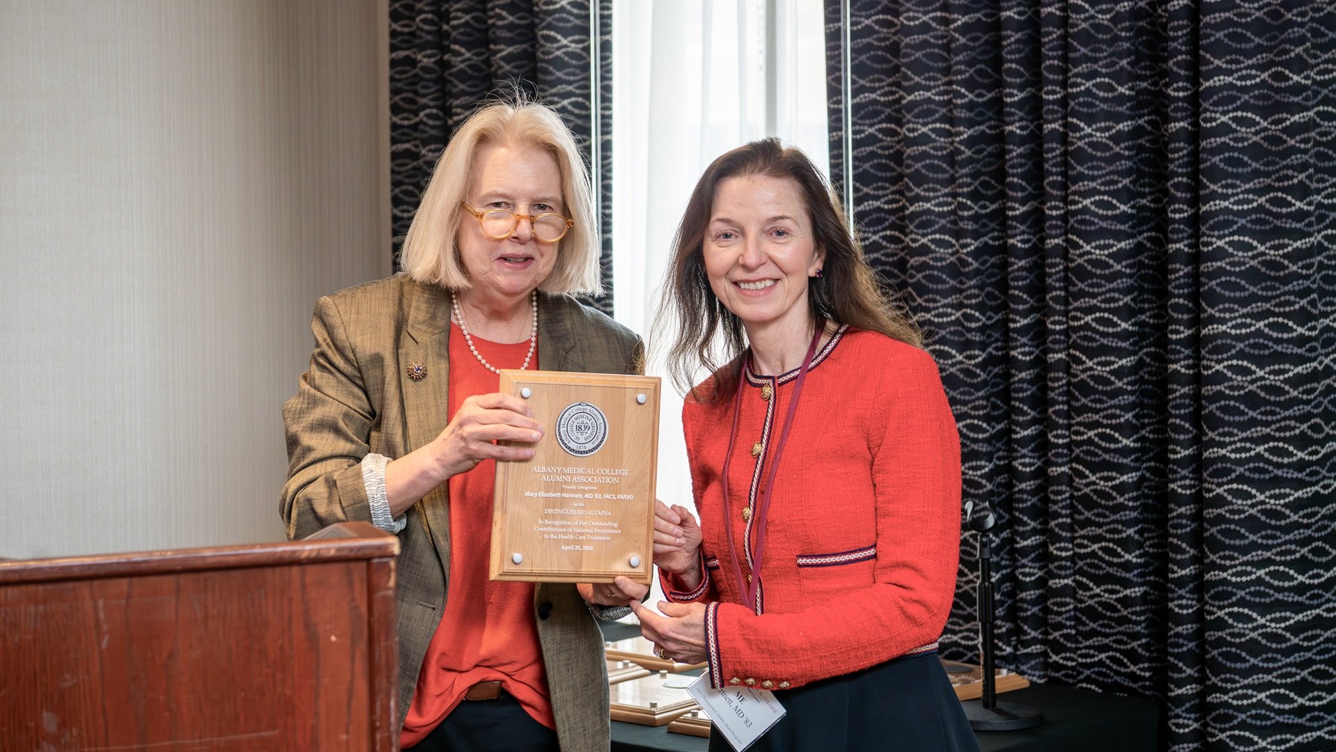 Dr. Mary Elizabeth Hartnett Named 2026 Albany Medical College Distinguished Alumna
