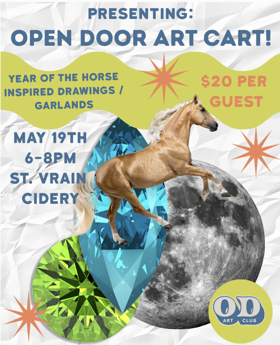 WORKSHOP | OPEN DOOR ART CART