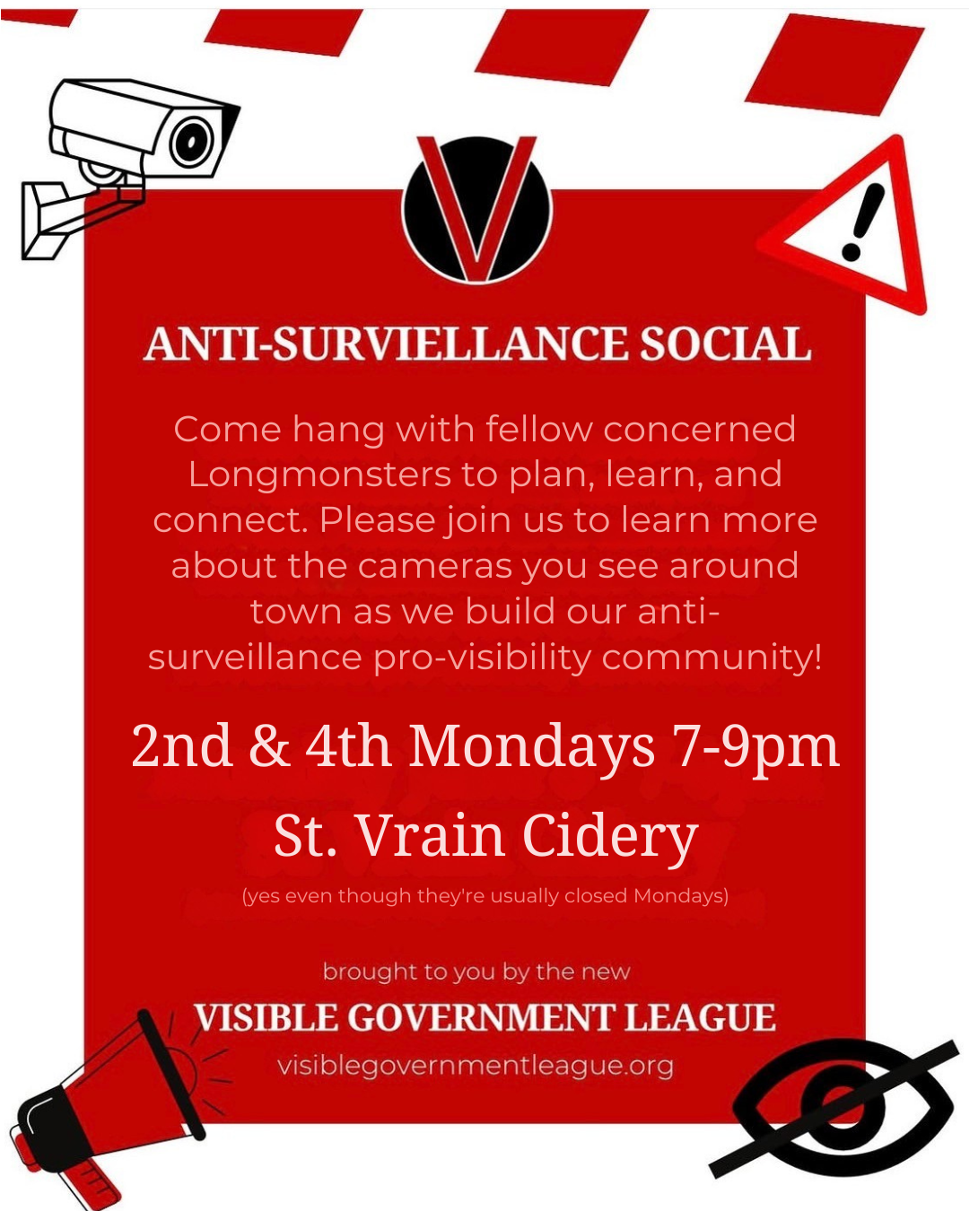 COMMUNITY EVENT | VISIBLE GOVERNMENT LEAGUE
