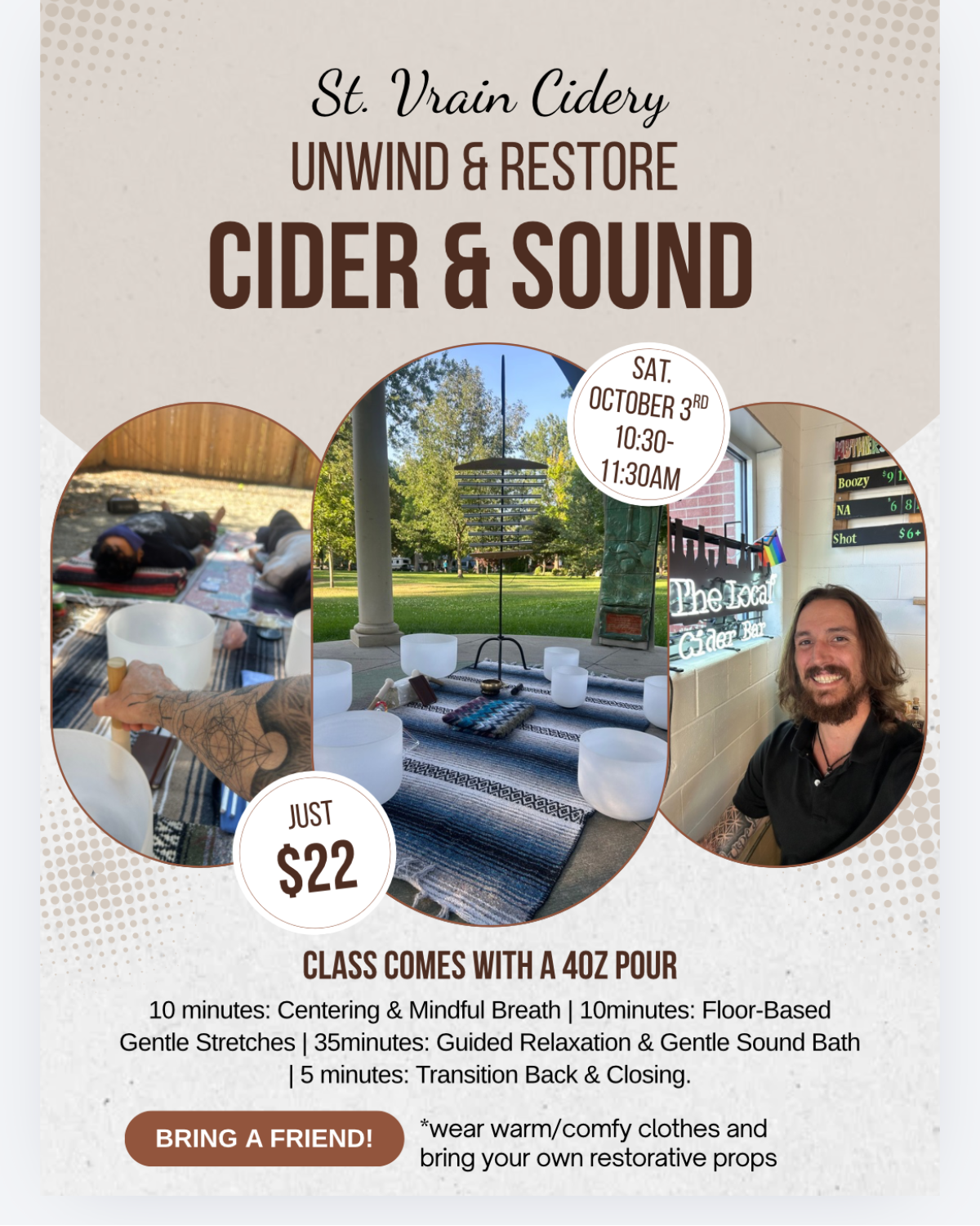 CLASS | CIDER & SOUND