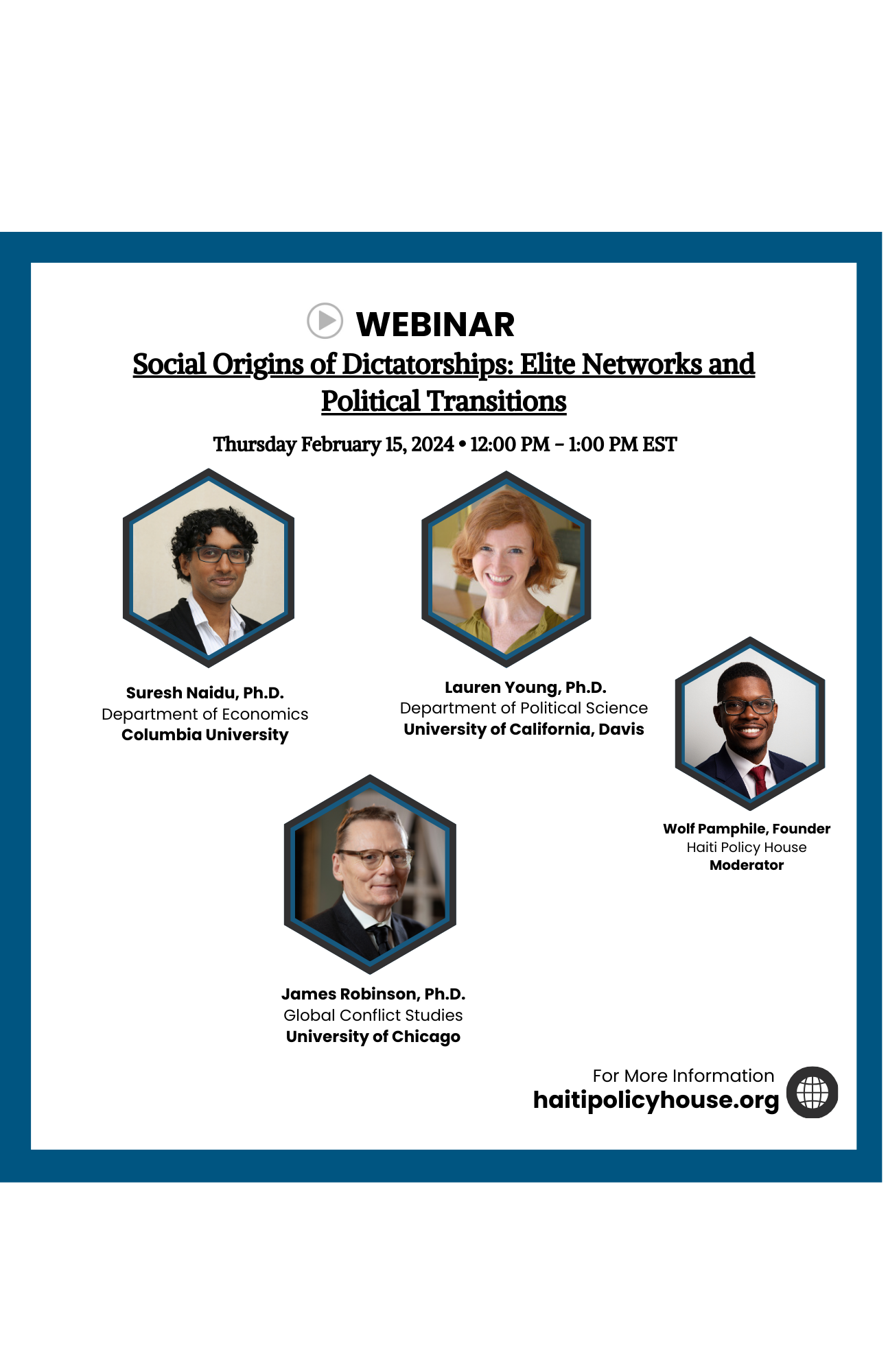 Social Origins of Dictatorships: Elite Networks and Political Transitions in Haiti