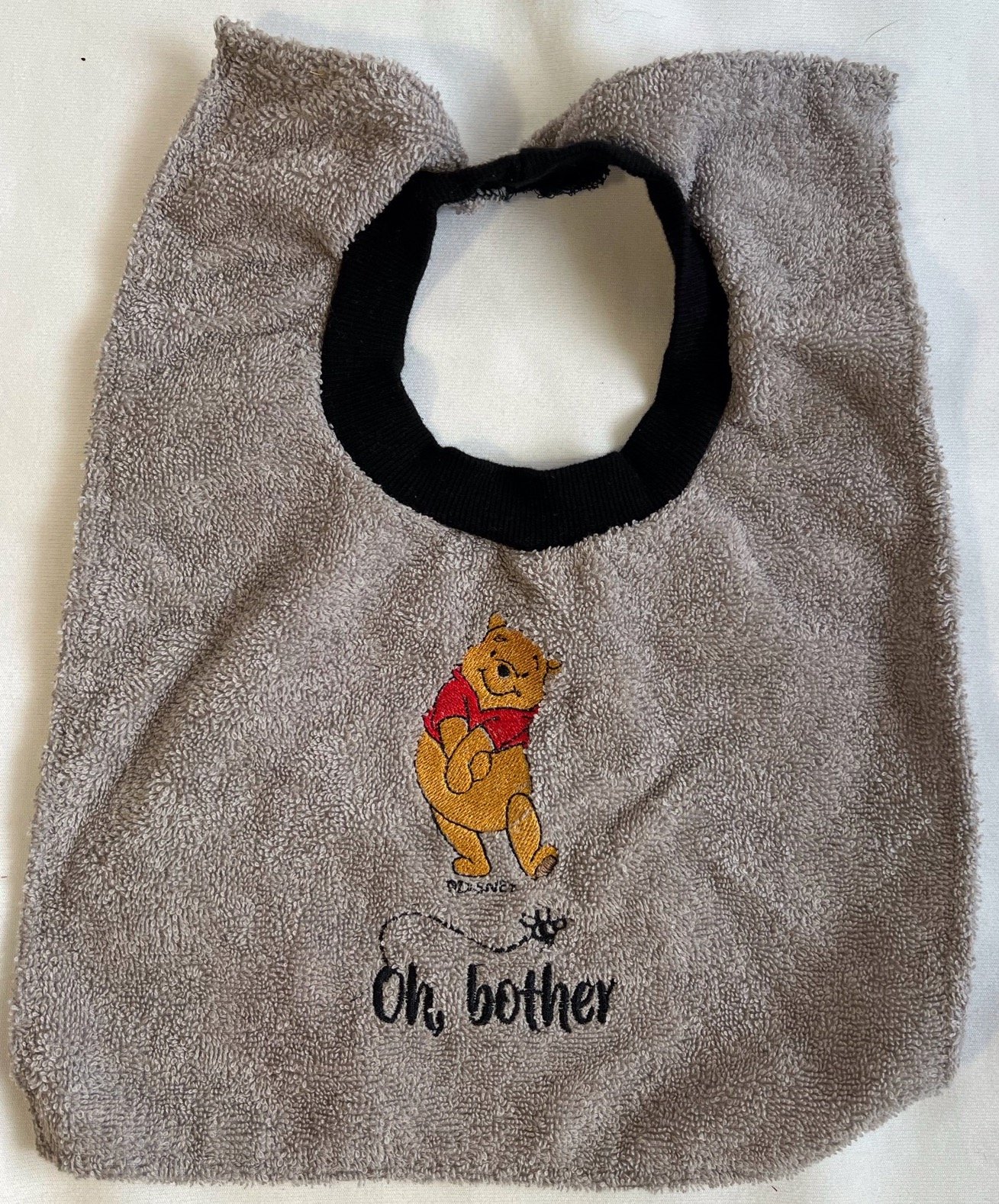 Baby:Toddler Bib - Brown Winnie the Pooh.jpeg