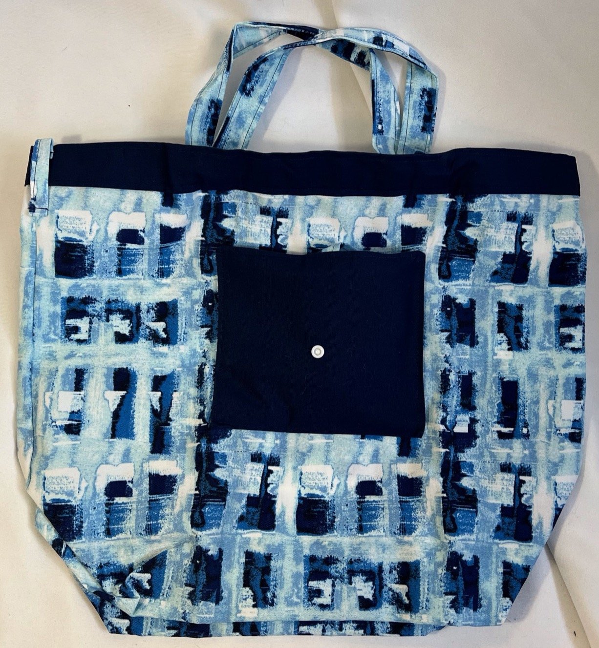 Reusable Grocery Bag - Blue Pattern.jpeg
