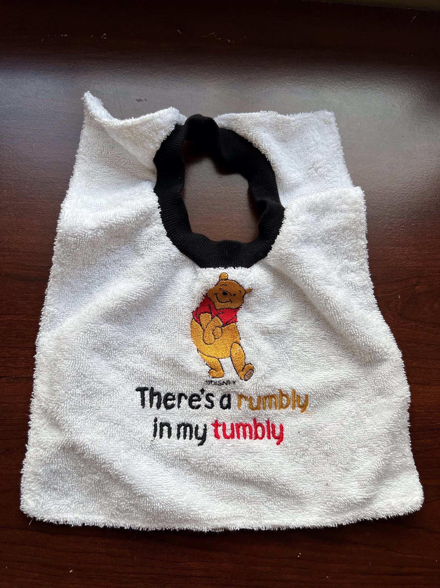 Baby:Toddler Bib - White Winnie the Pooh.jpeg