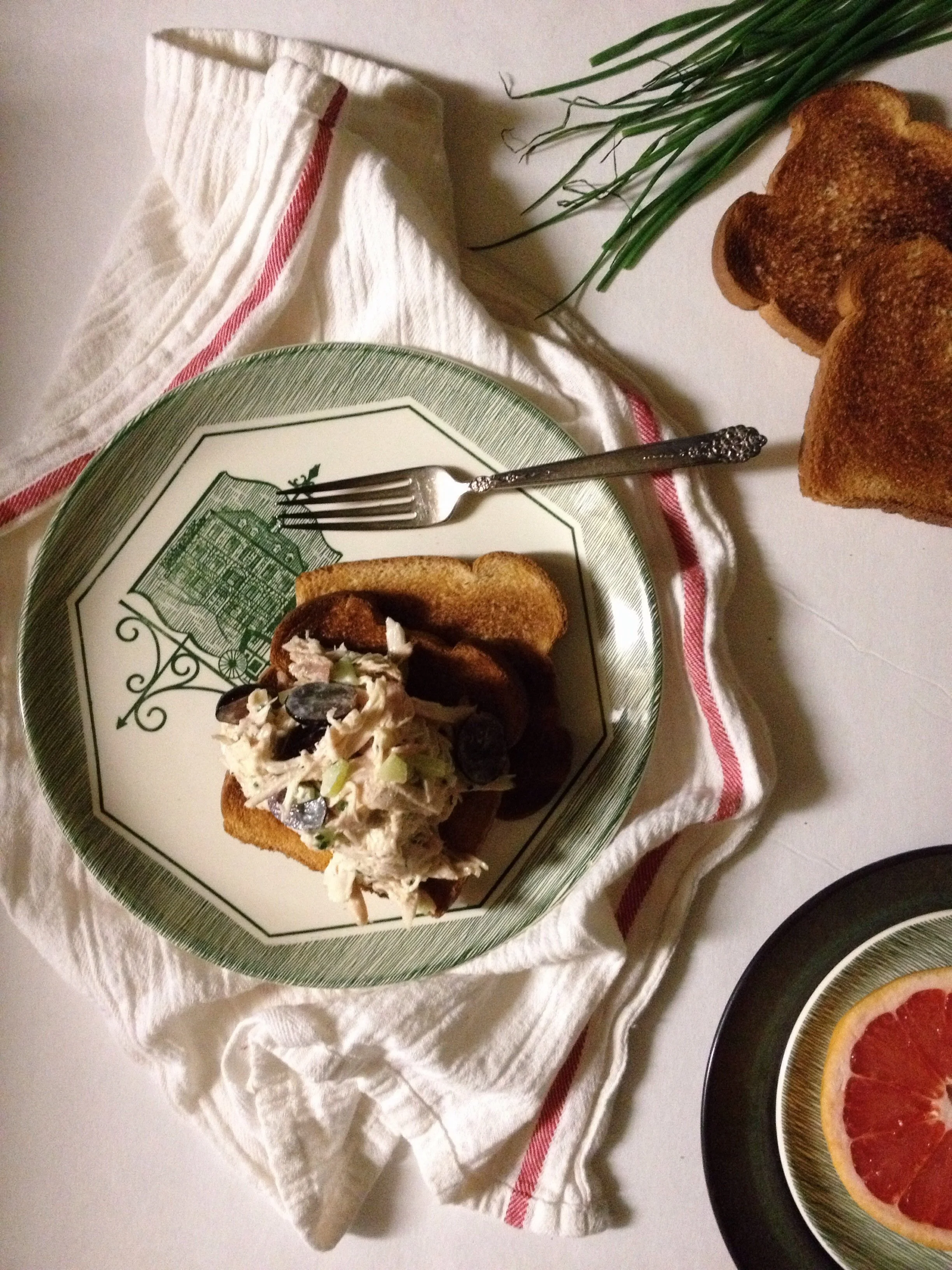 Summer Chicken Salad &amp; "My Writing Process Blog Tour"