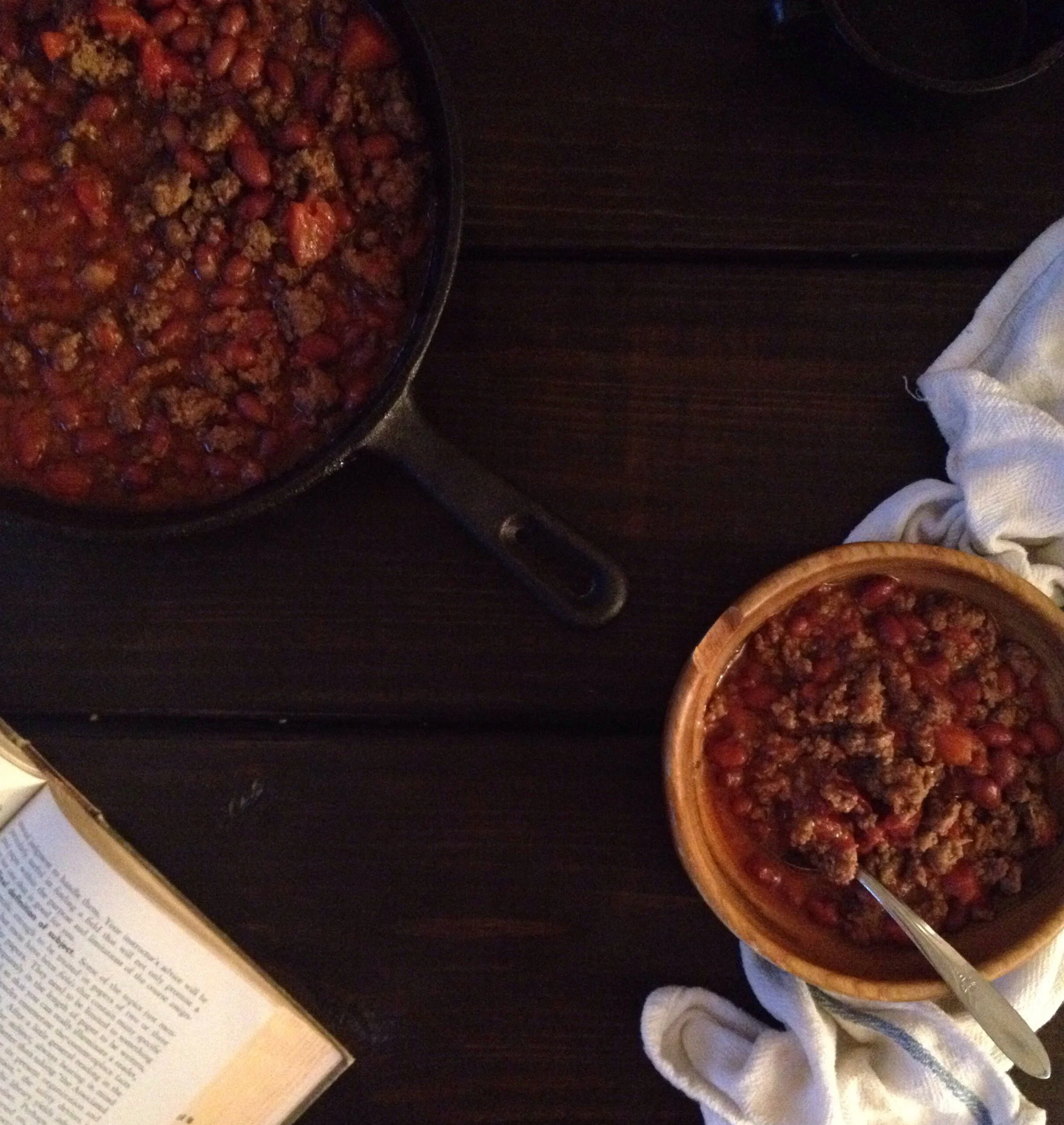 Cast-Iron Skillet Chipotle Chili