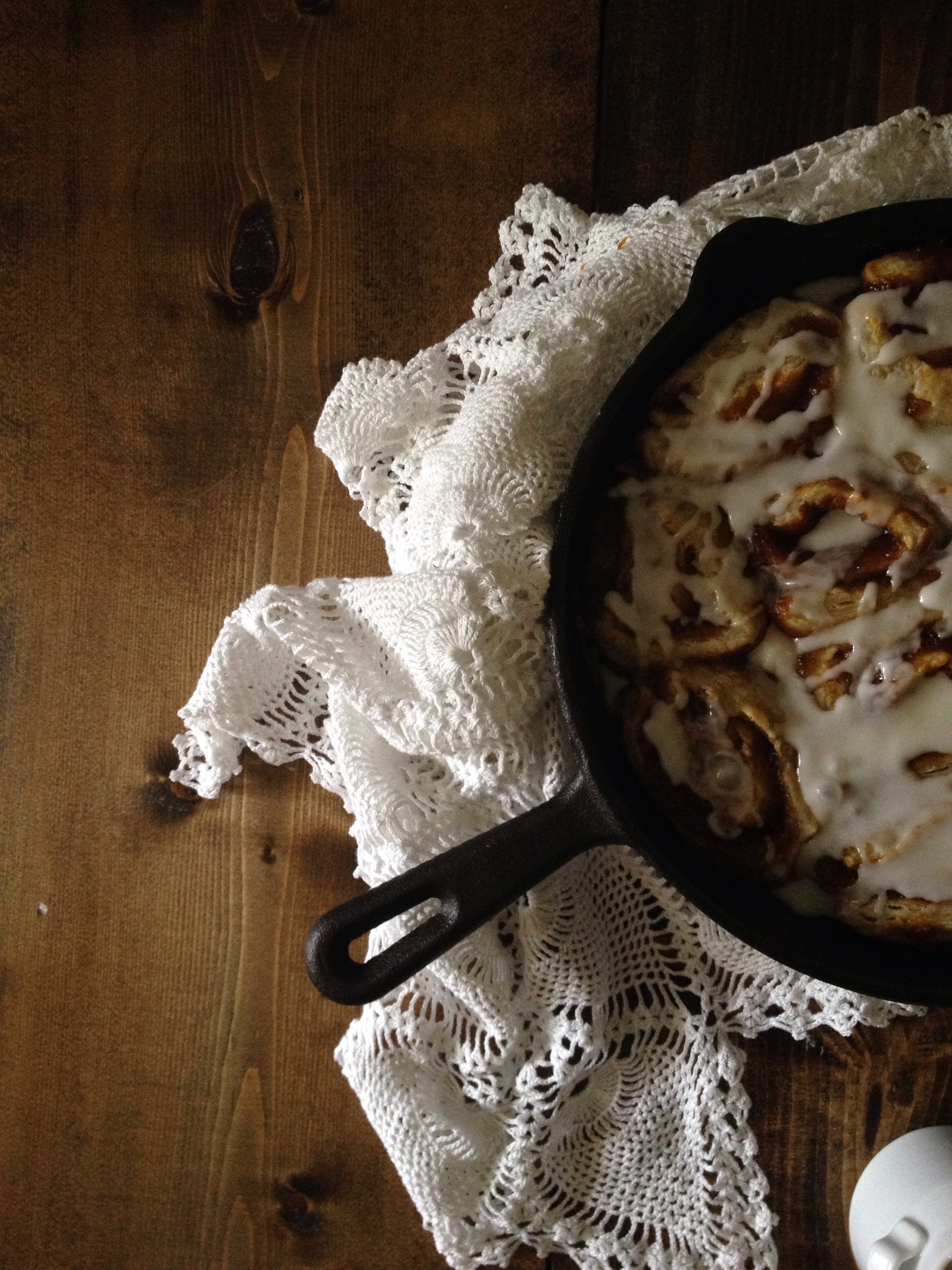 Pecan Pumpkin Butter Biscuit Cinnamon Rolls