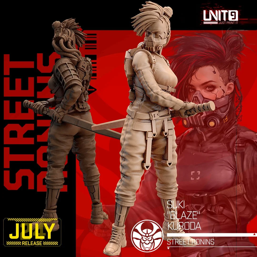 Suki "Blaze" Kuroda v2 - Street Ronin