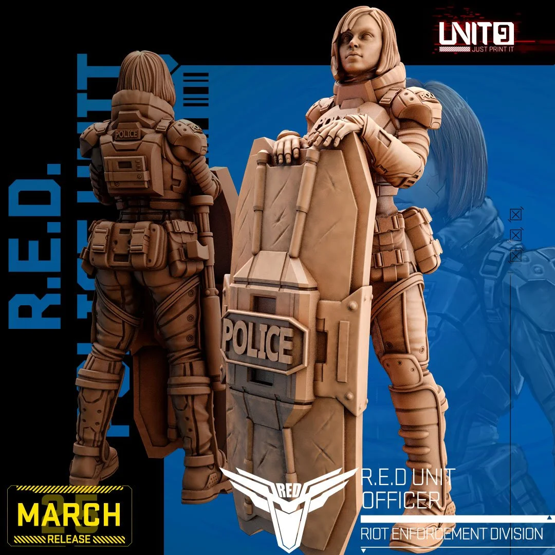 R.E.D. Unit Officer v1 - Riot Enforcement Division