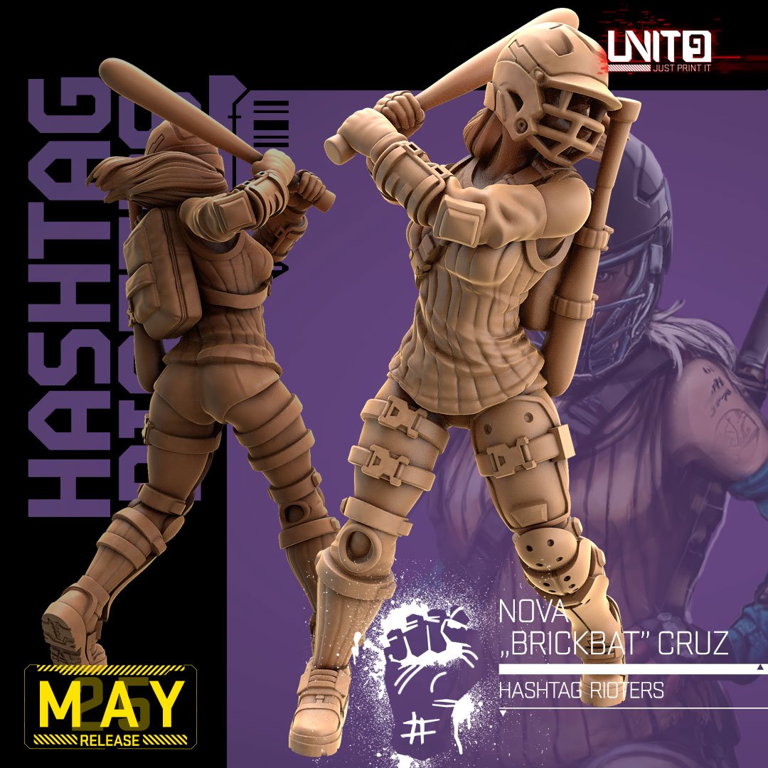 Nova “Brickbat” Cruz v2 - Hashtag Rioters