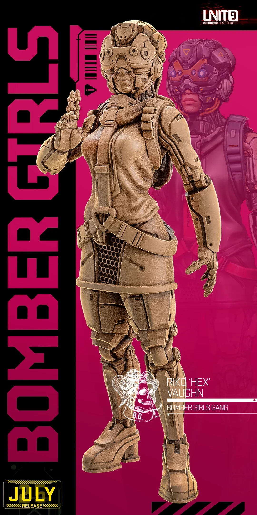 Riko "Hex" Vaughn v2 - Bomber Girls Gang [JULY 25]