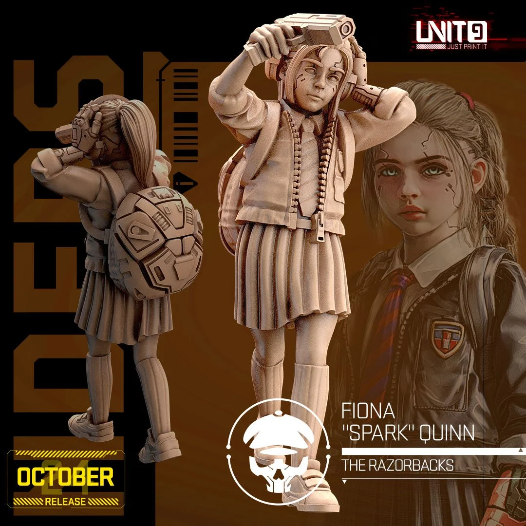 Fiona “Spark” Quinn v2 - Razorbacks