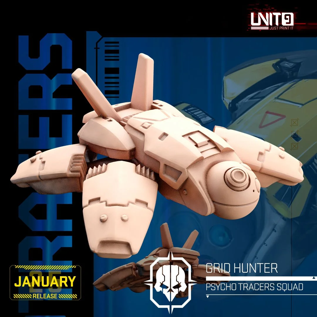 Grid Hunter Drone - Psycho Tracers