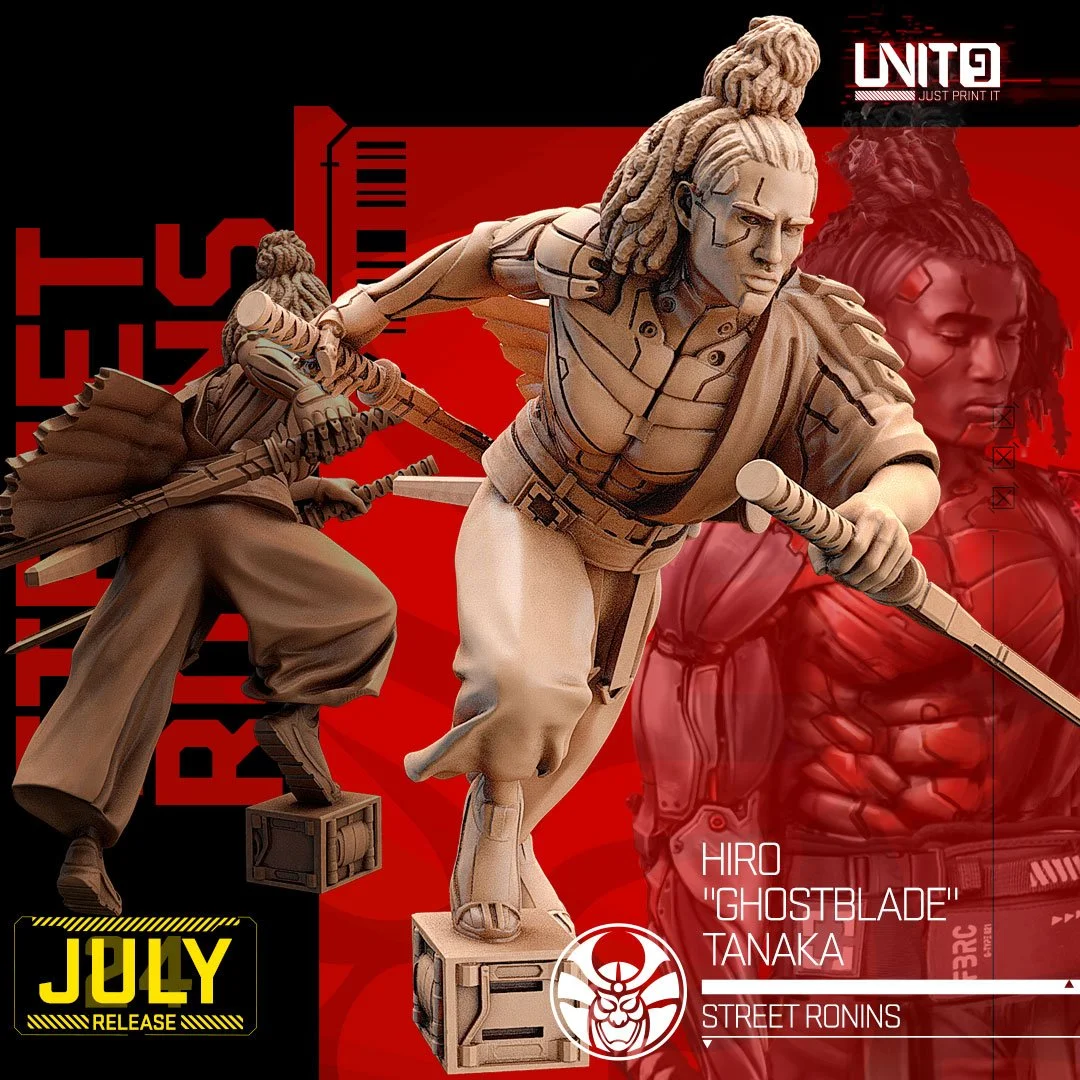 Hiro "Ghostblade" Tanaka v2 - Street Ronin