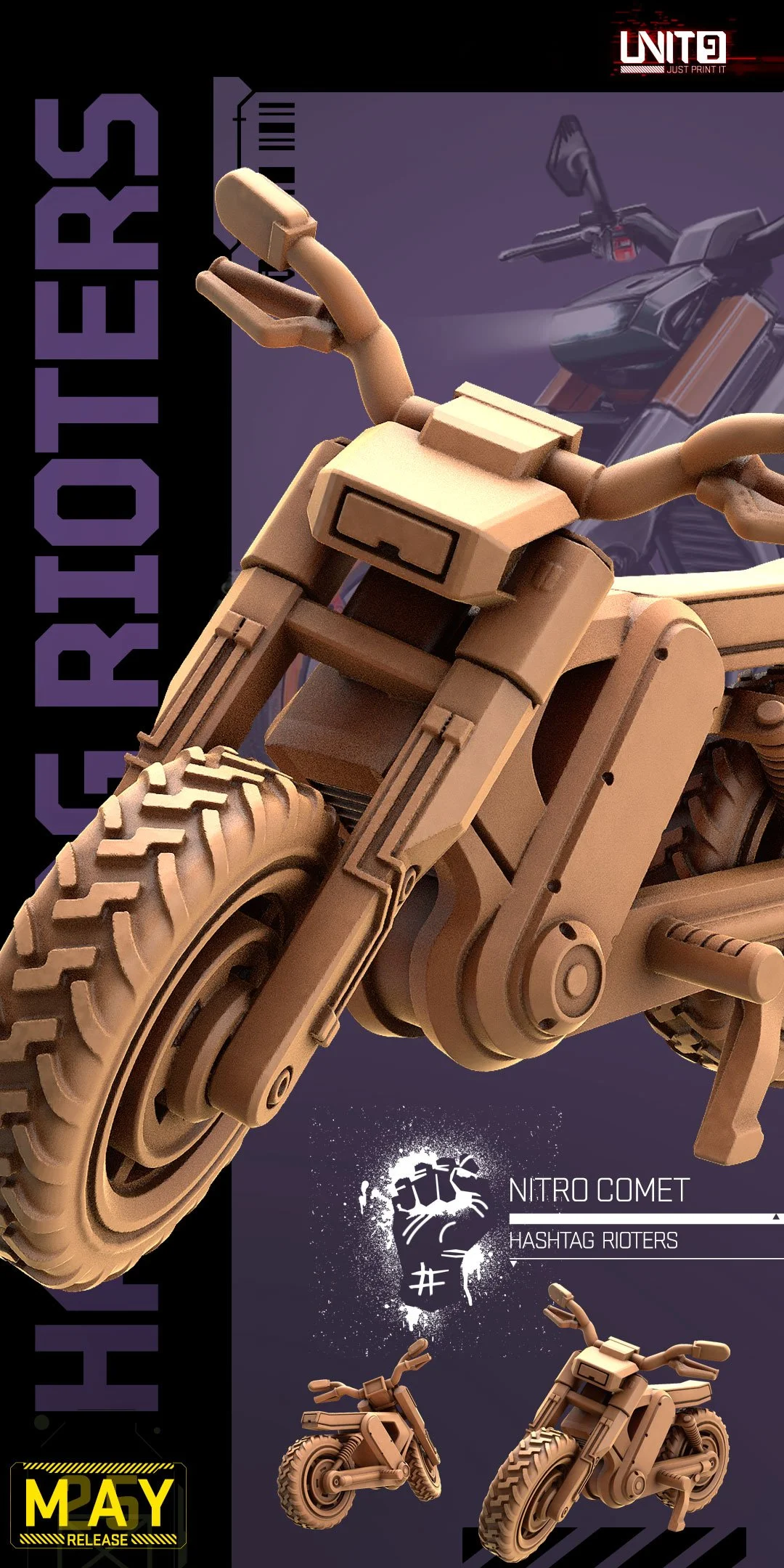 Nitro Comet Bike - Hashtag Rioters