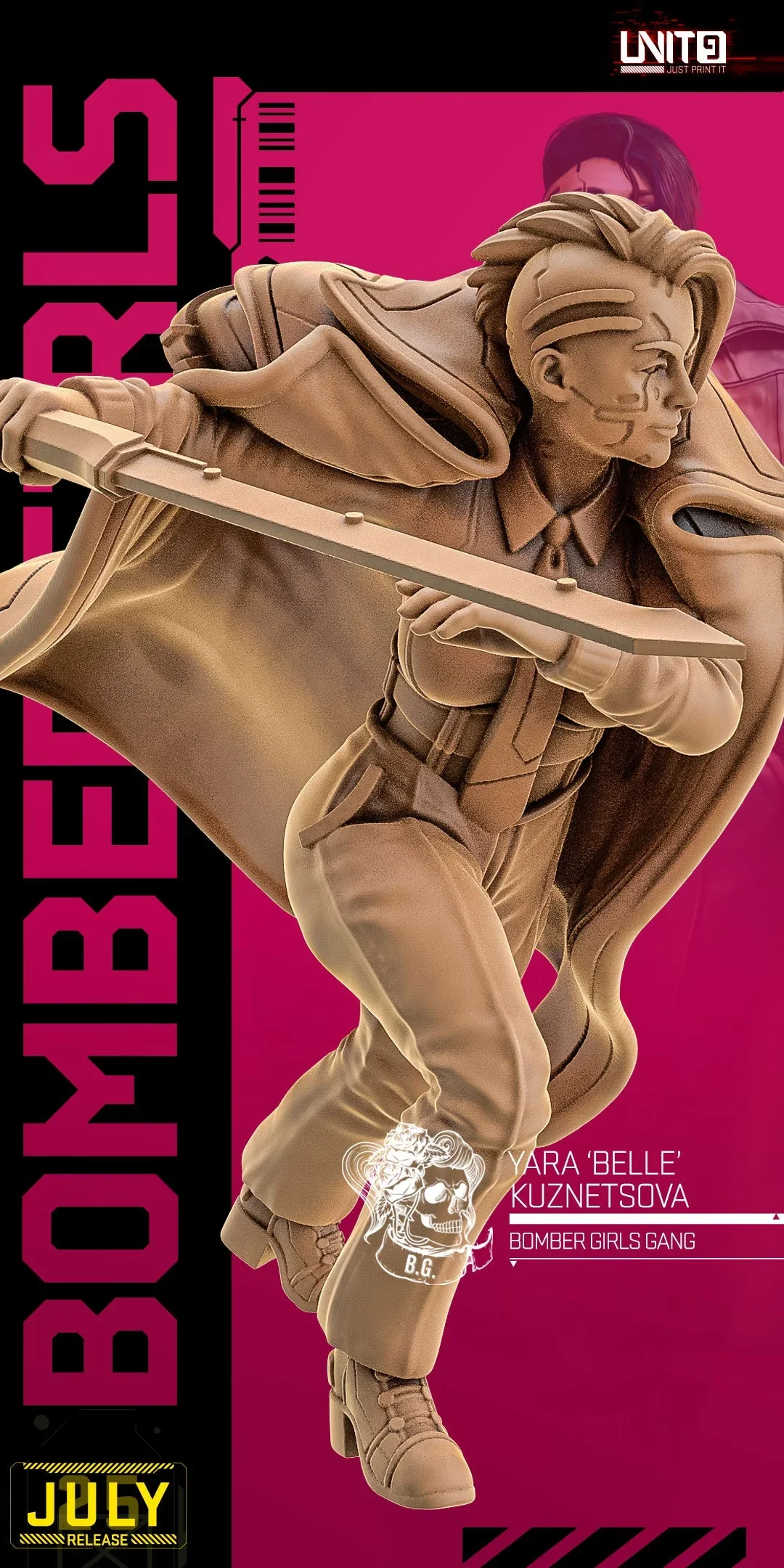 Yara "Belle" Kuznetsova v1 - Bomber Girls Gang [JULY 25]