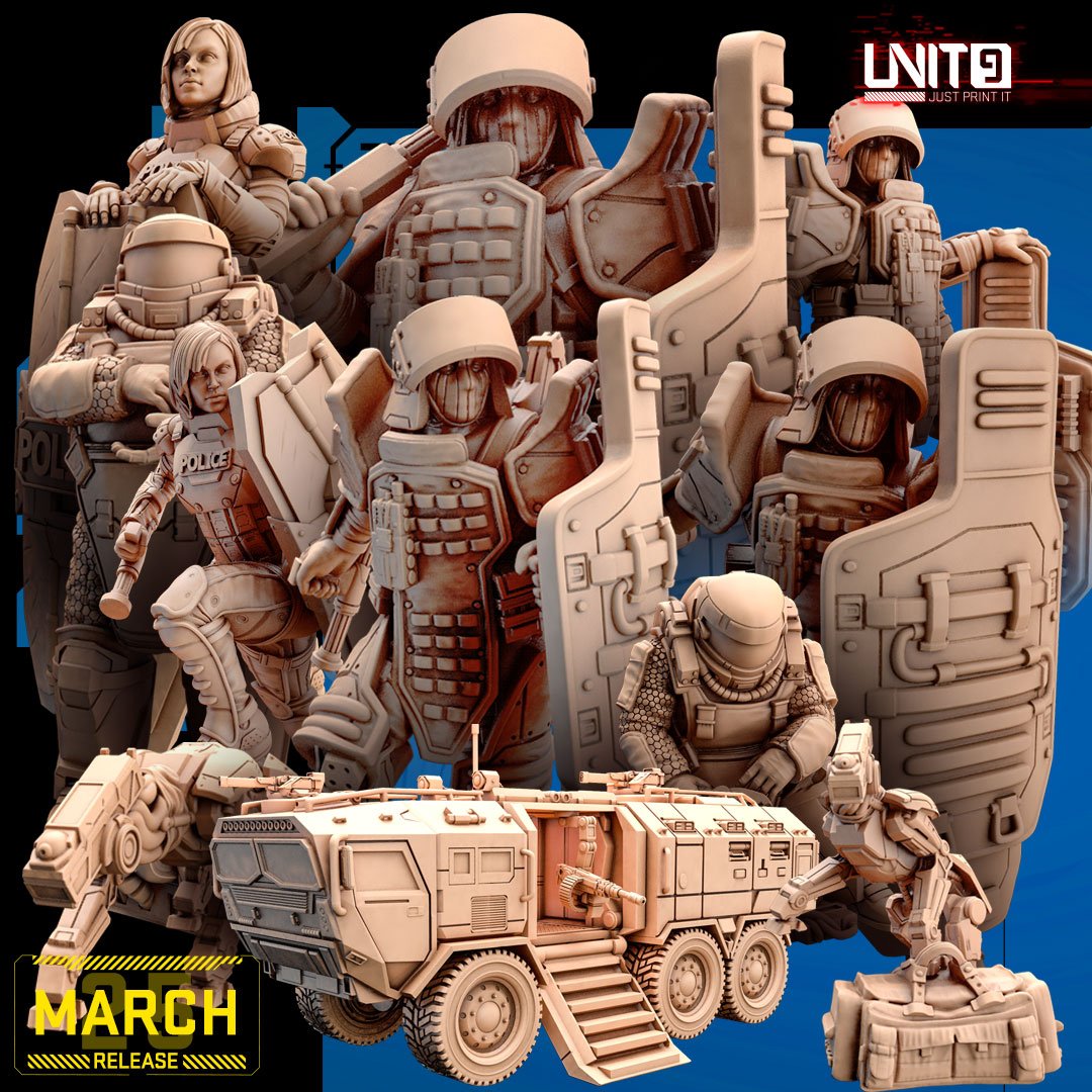 Riot Enforcement Division (R.E.D.) Bundle [MAR 25]