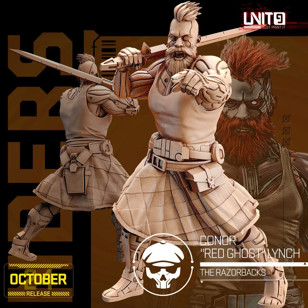 Connor “Red Ghost” Lynch v1 - Razorbacks