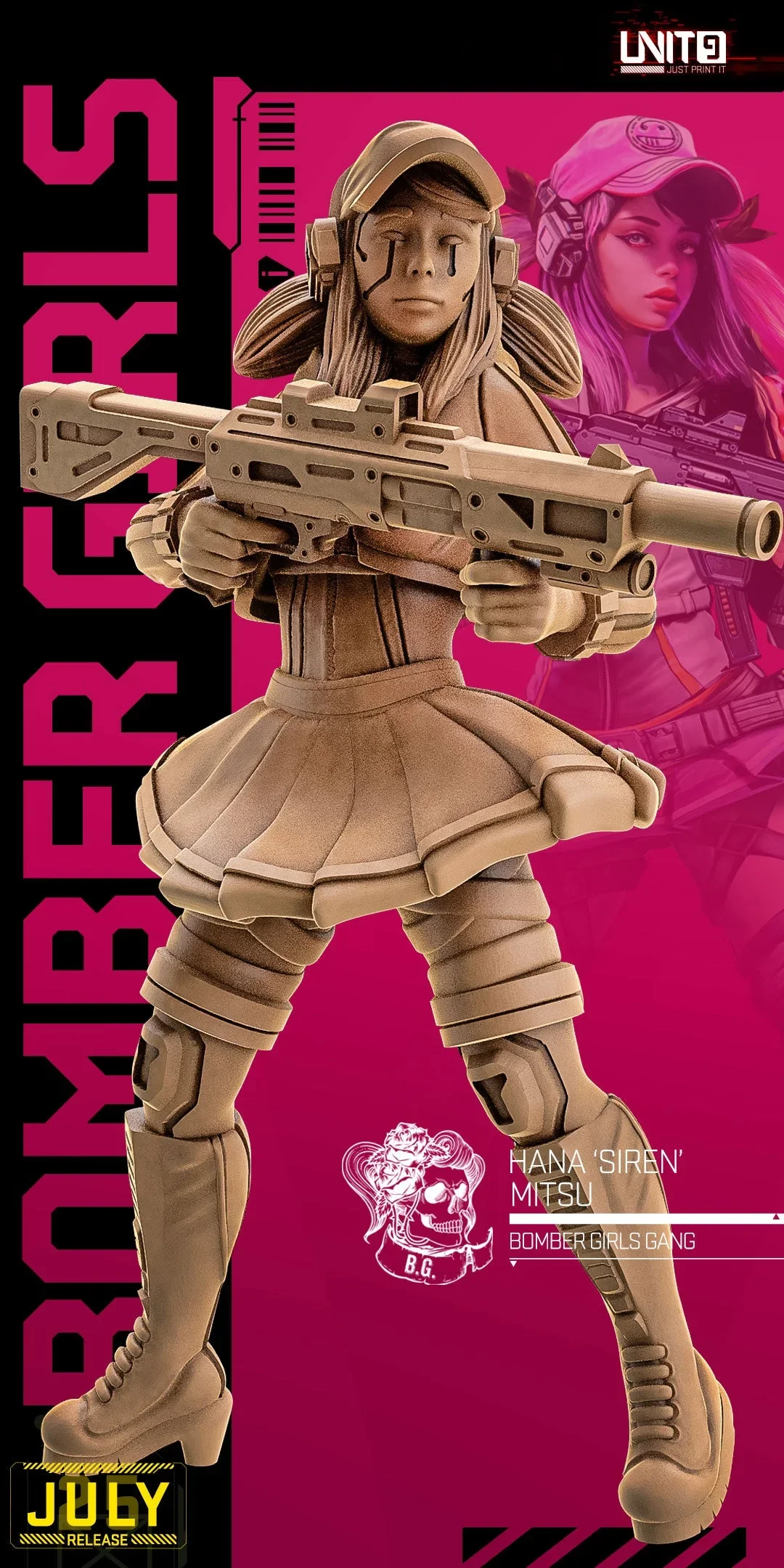 Hanna "Siren" Mitsu - Bomber Girls Gang [JULY 25]