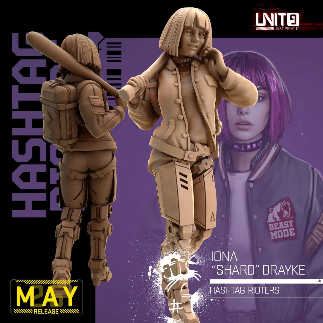 Iona “Shard” Drayke v1 - Hashtag Rioters