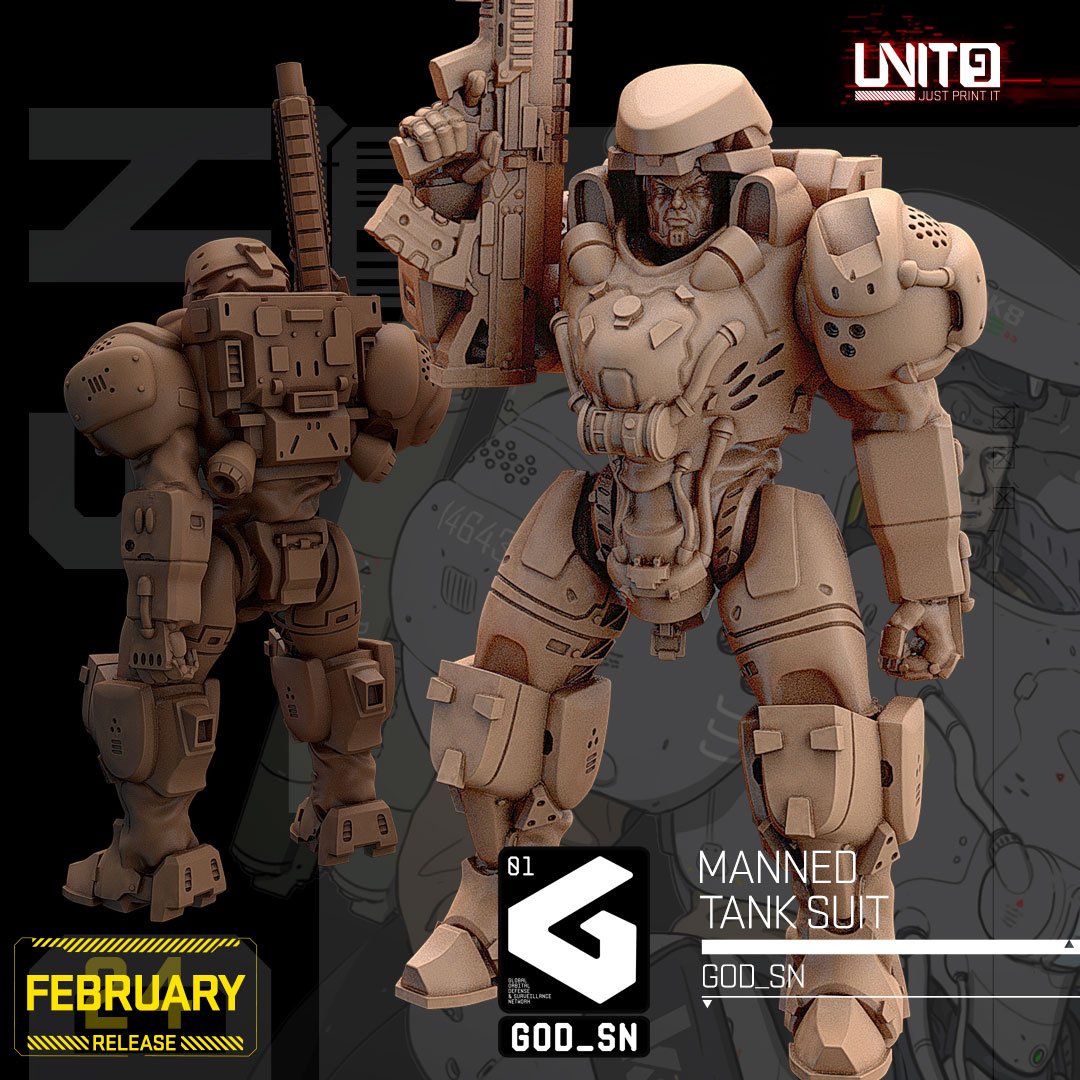 Manned Tank Suit - GOD_SN [FEB 24]