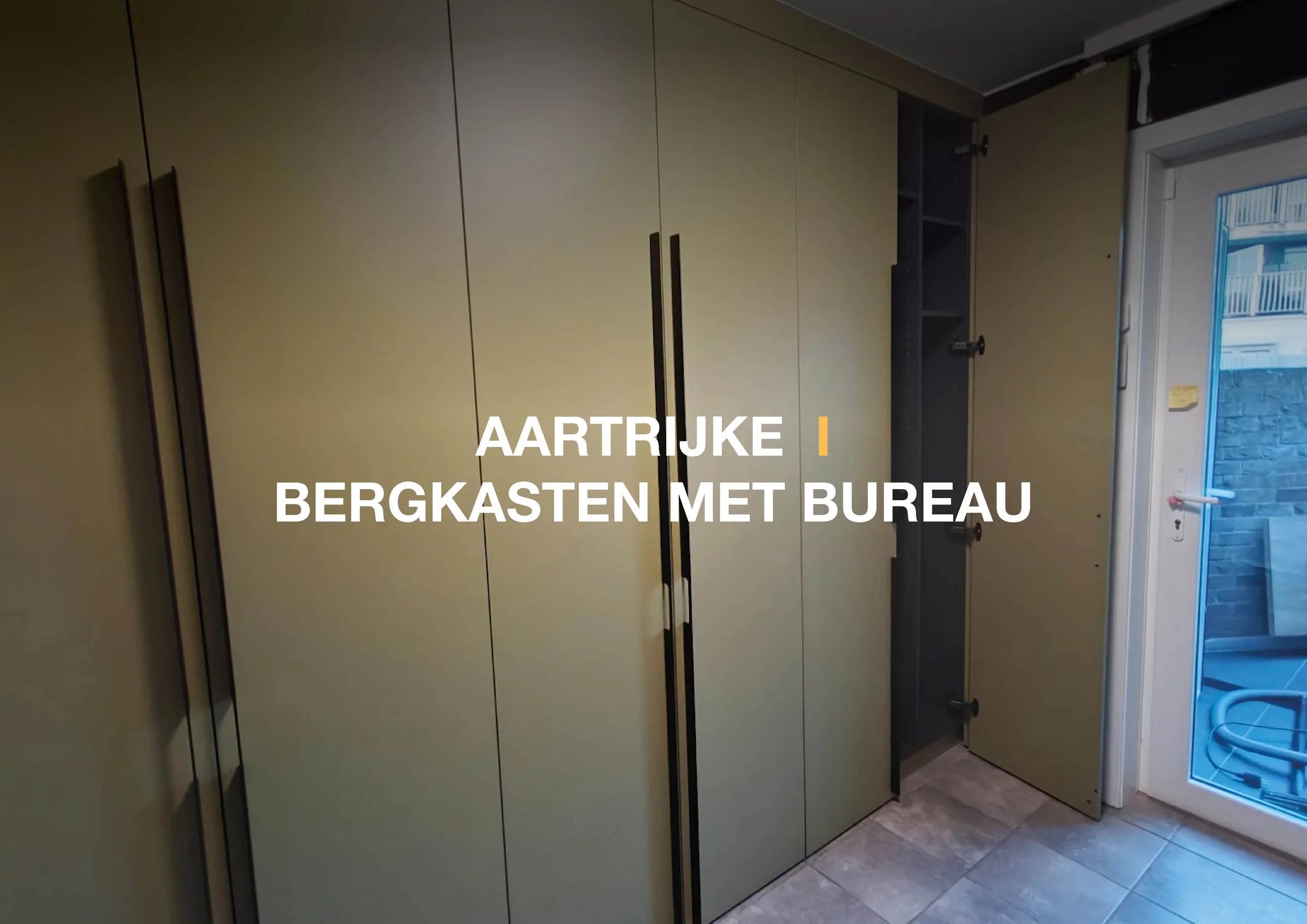 AARTRIJKE I BERGKASTEN MET BUREAU