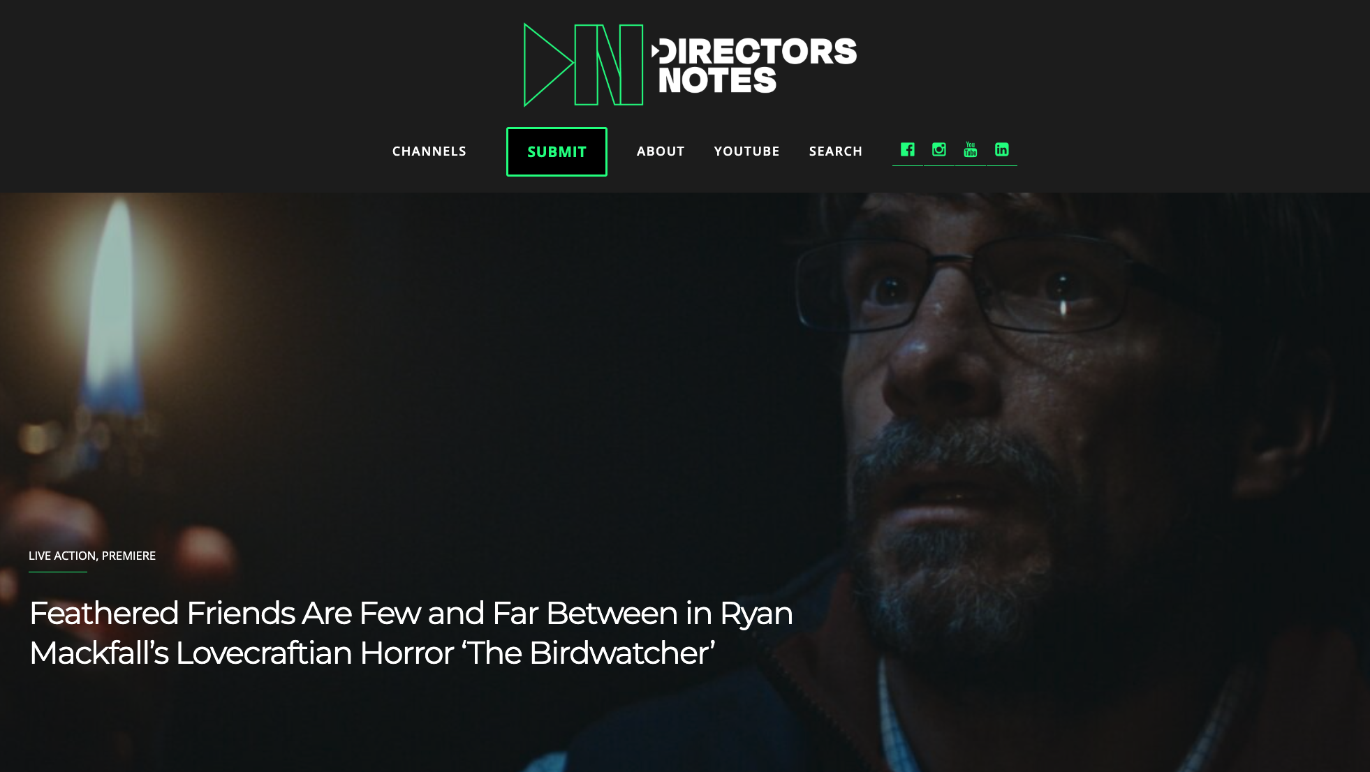Directors Notes - The Birdwatcher Interview
