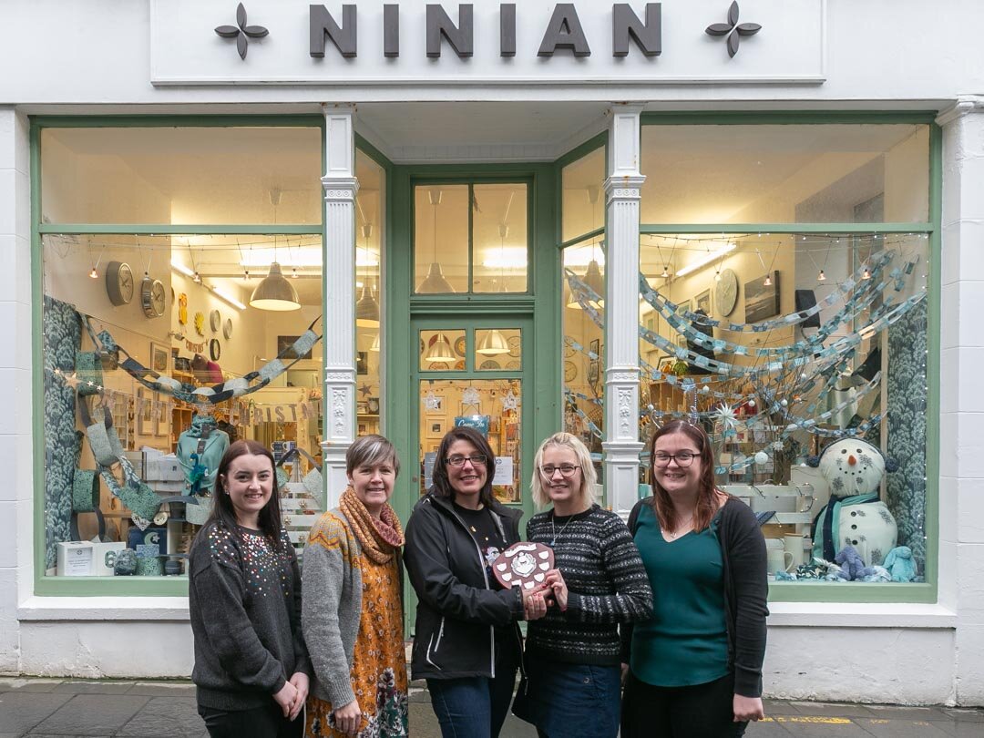 Best Town Centre Christmas Window Winner