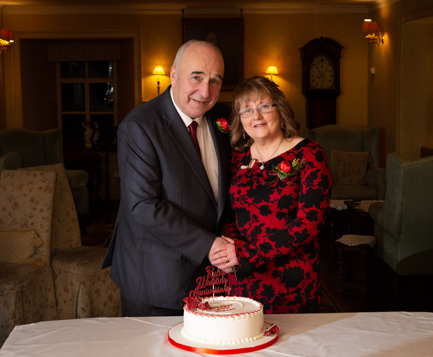 Bridget & Fraser's Ruby Wedding