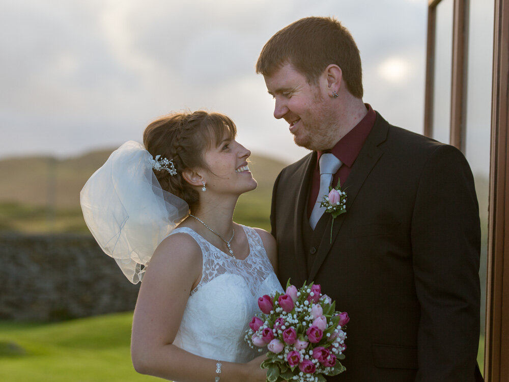 Louise & Scottâs Weisdale Wedding