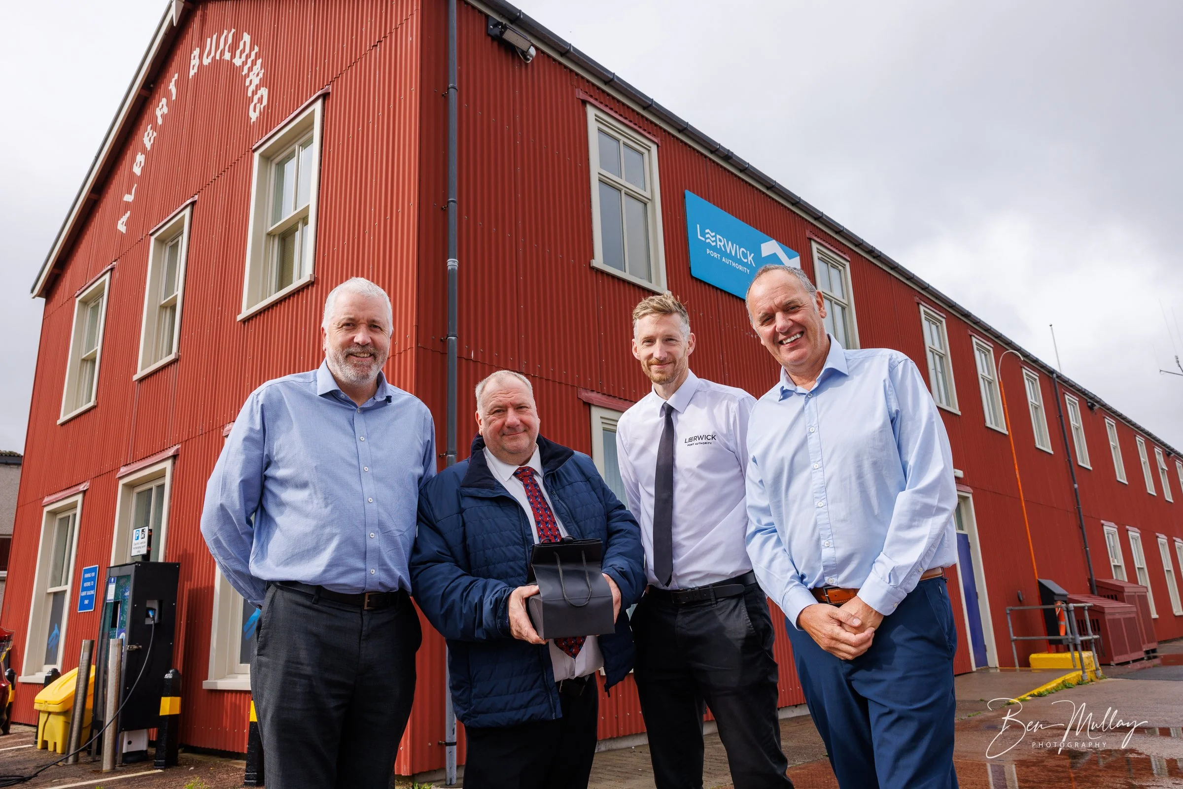 Capturing a 40-Year Milestone at Lerwick Harbour