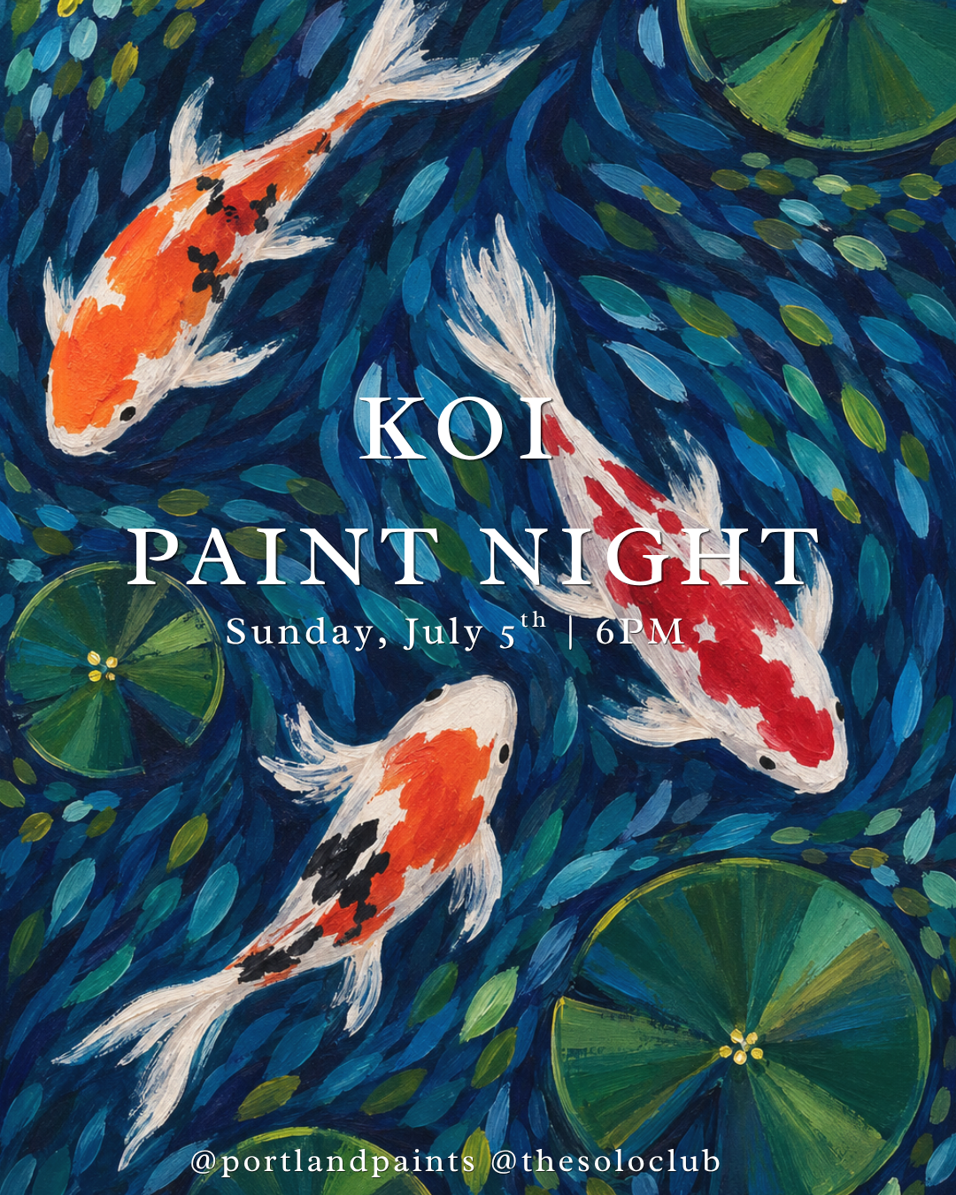 Koi Paint Night at Solo Club