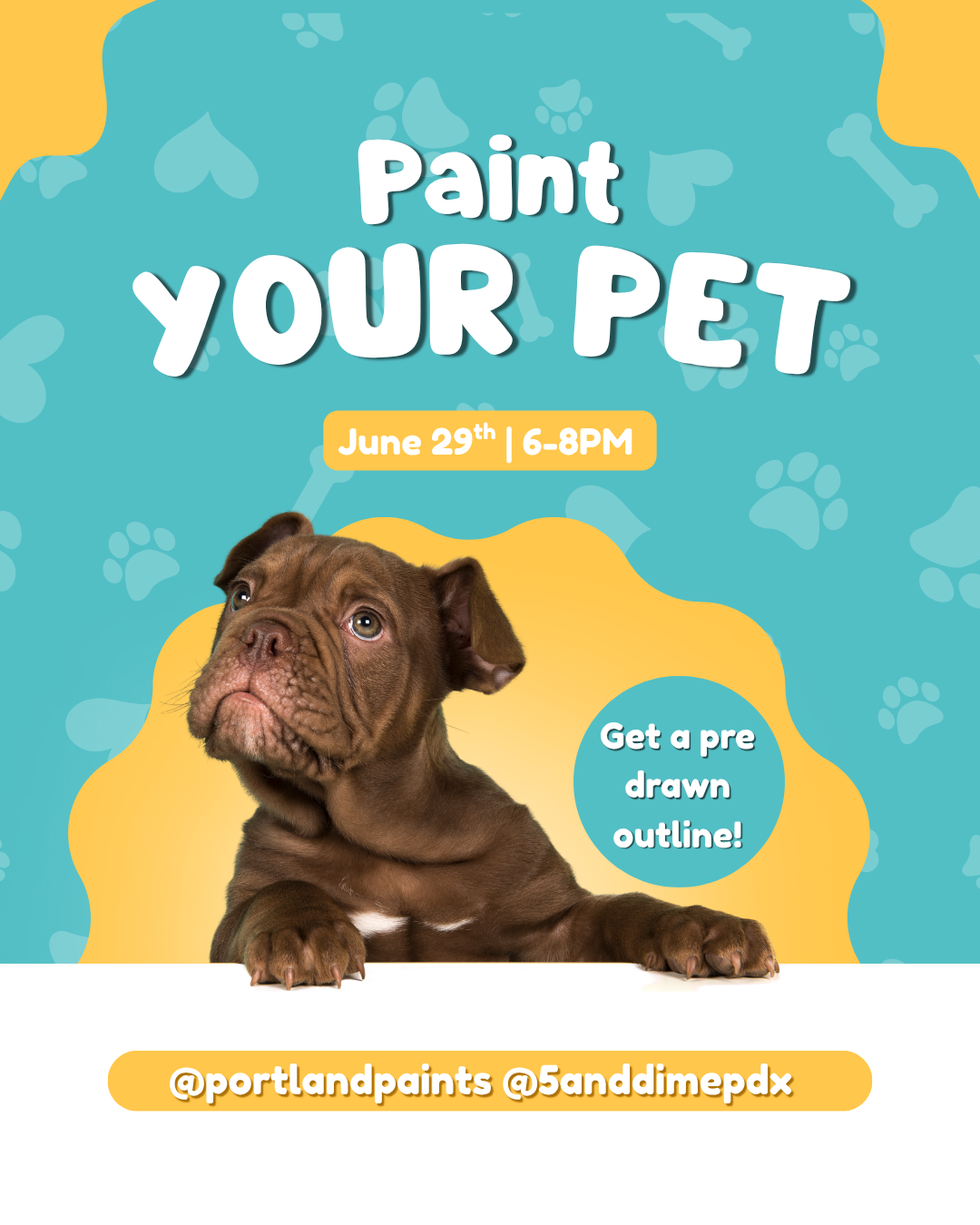 Paint Your Pet at 5 and Dime