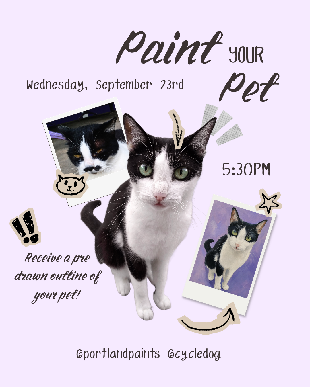 Paint Your Pet at Cycle Dog