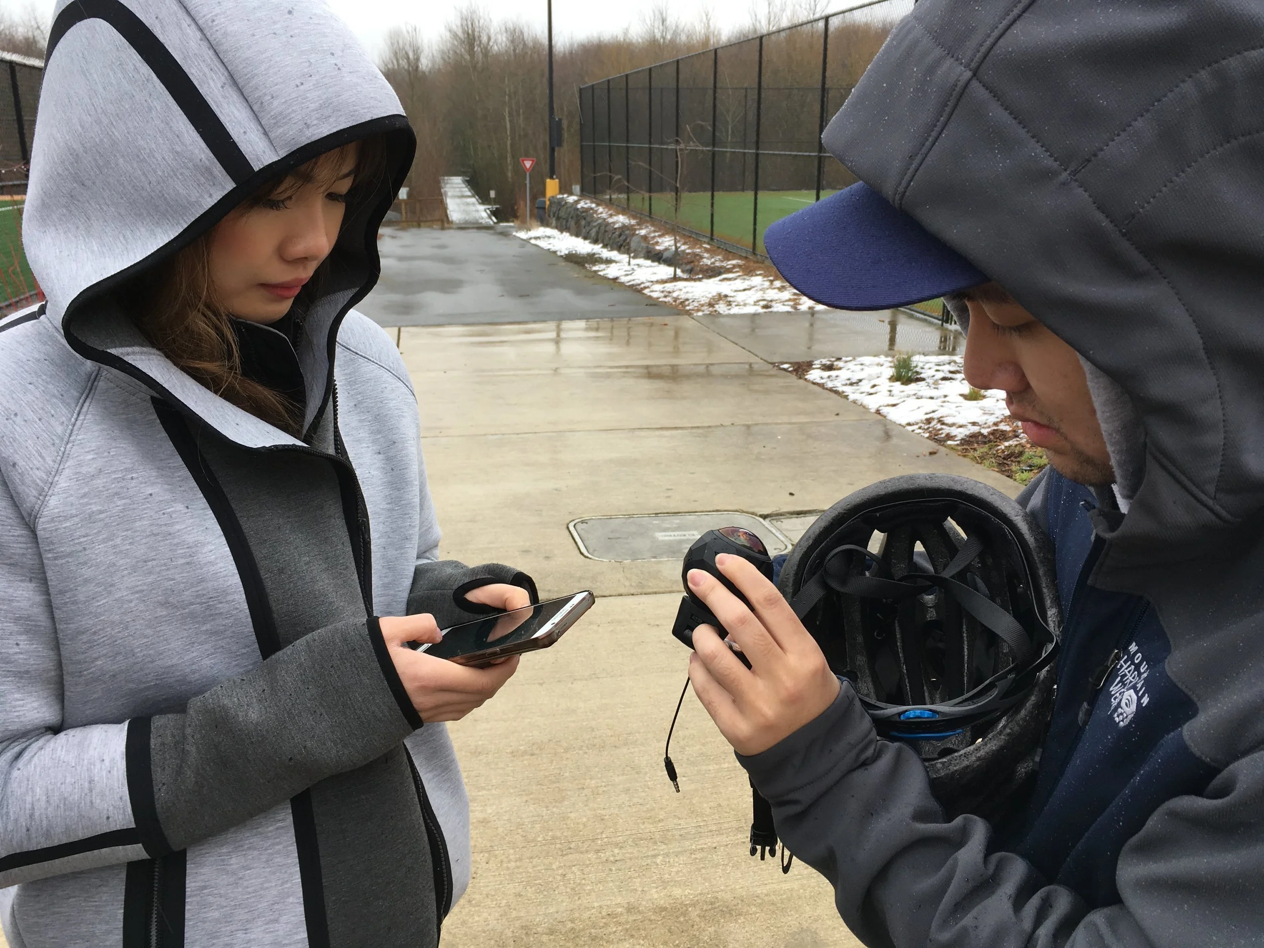 Testing the Theta S 360 camera  which was the most suited for 360 videos