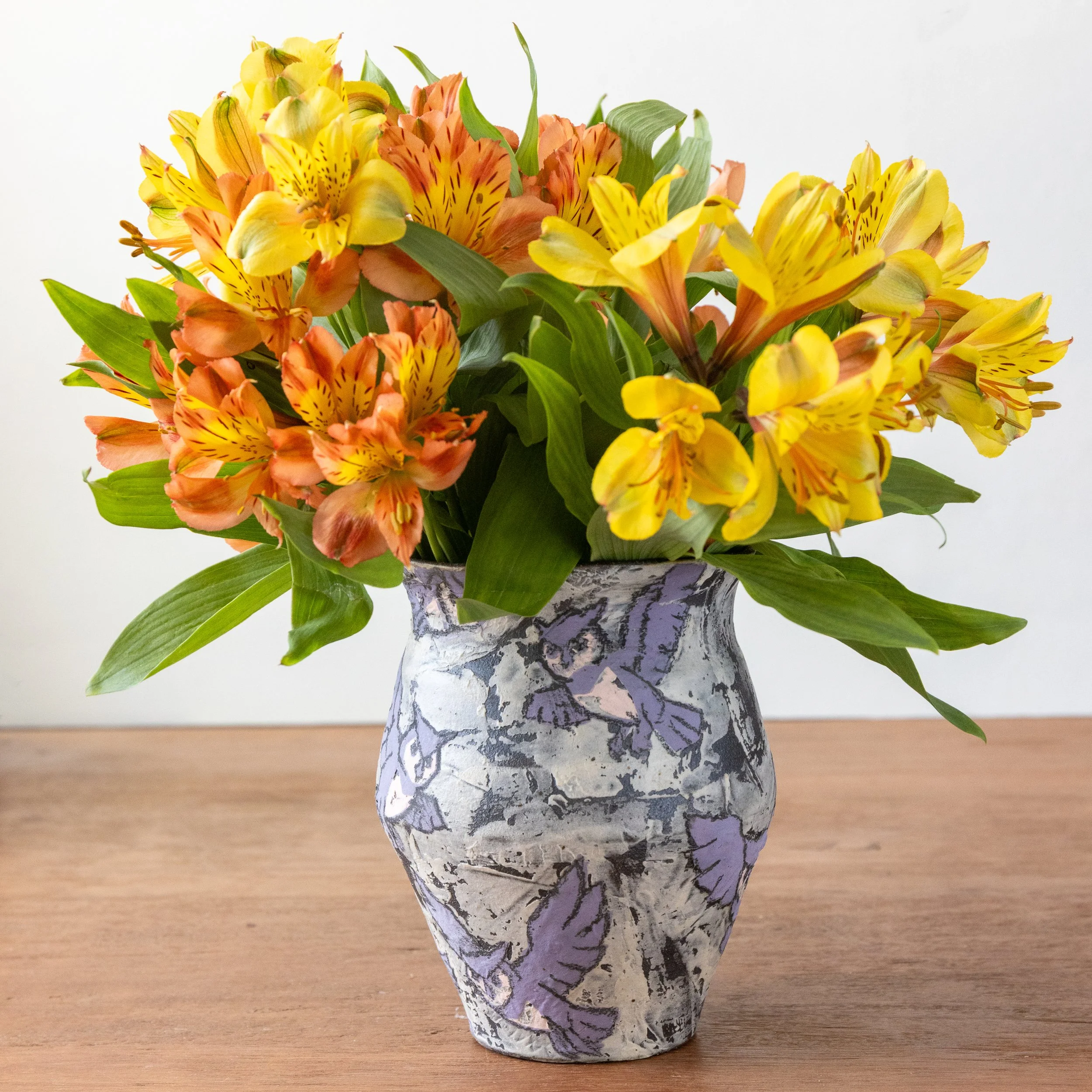 "Owl Storm" Vase.