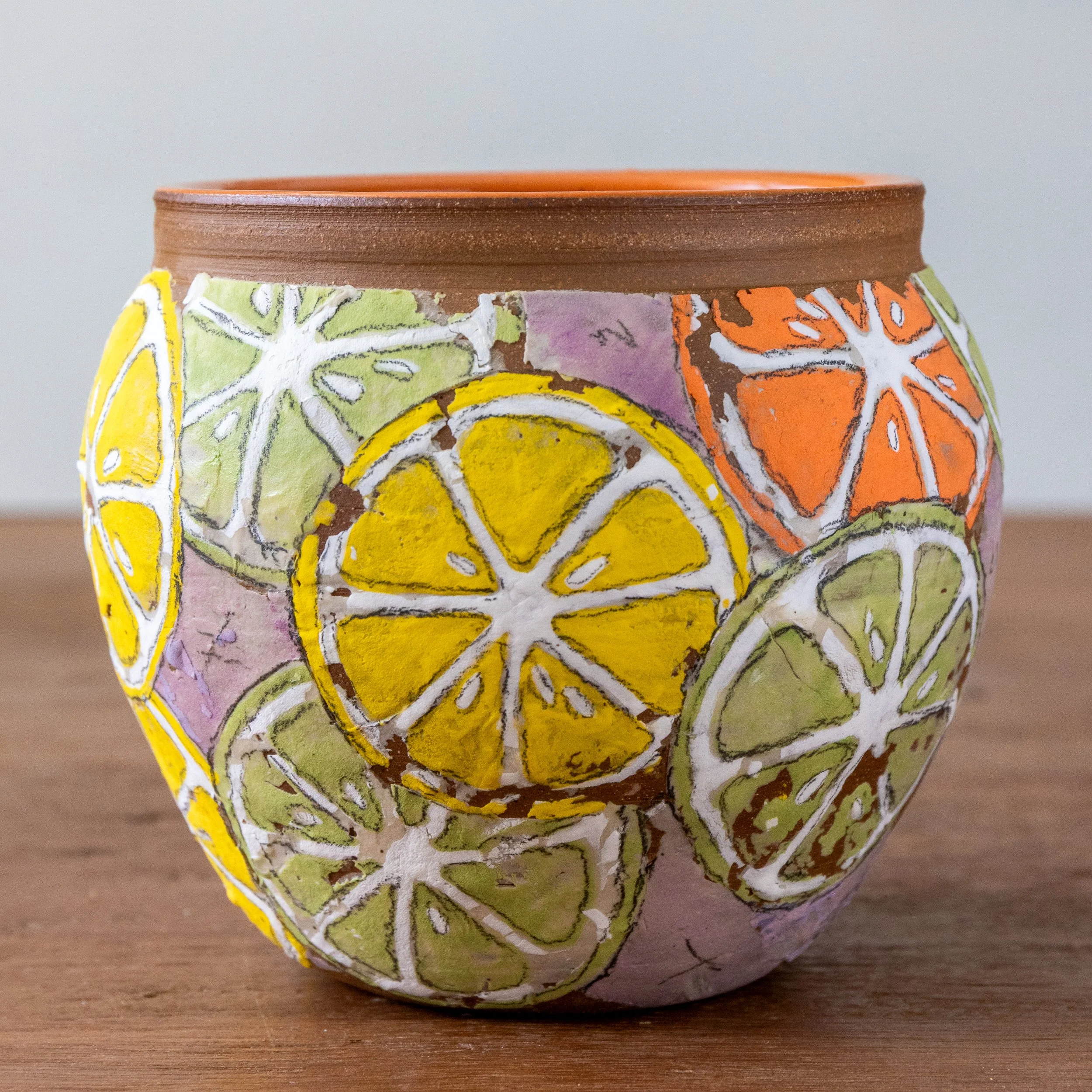 "Slice of Summer" Vase.