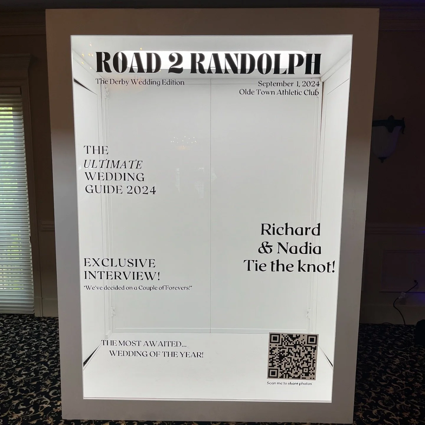 The road to forever captured here! Richard & Nadia tied the knot in style πβ¨ #Road2Randolph
π» Inquire today at www.prntphotobooth.com
π§ info@prntphotobooth.com
π€³π½ Call/text 678-350-6022
.
.
.
#magazinephotobooth #atlantaphotoboothrental #