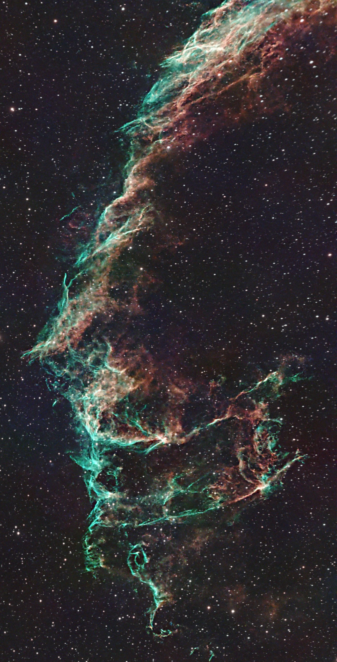 Eastern Veil Nebula NGC 6992 NGC 6995